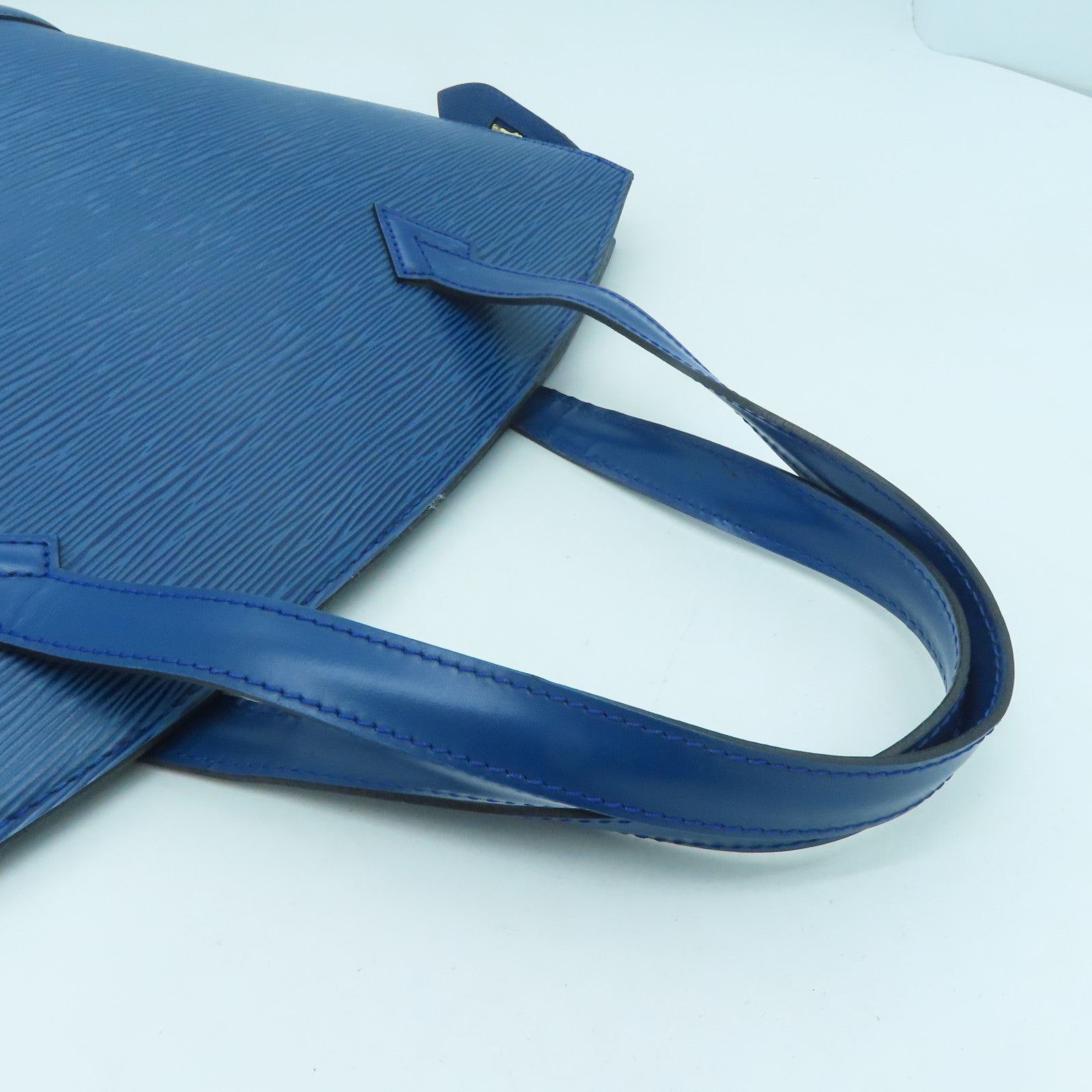 LOUIS VUITTON 【激減優惠】Epi Saint Jucques Shoulder Bag金扣肩背袋藍色