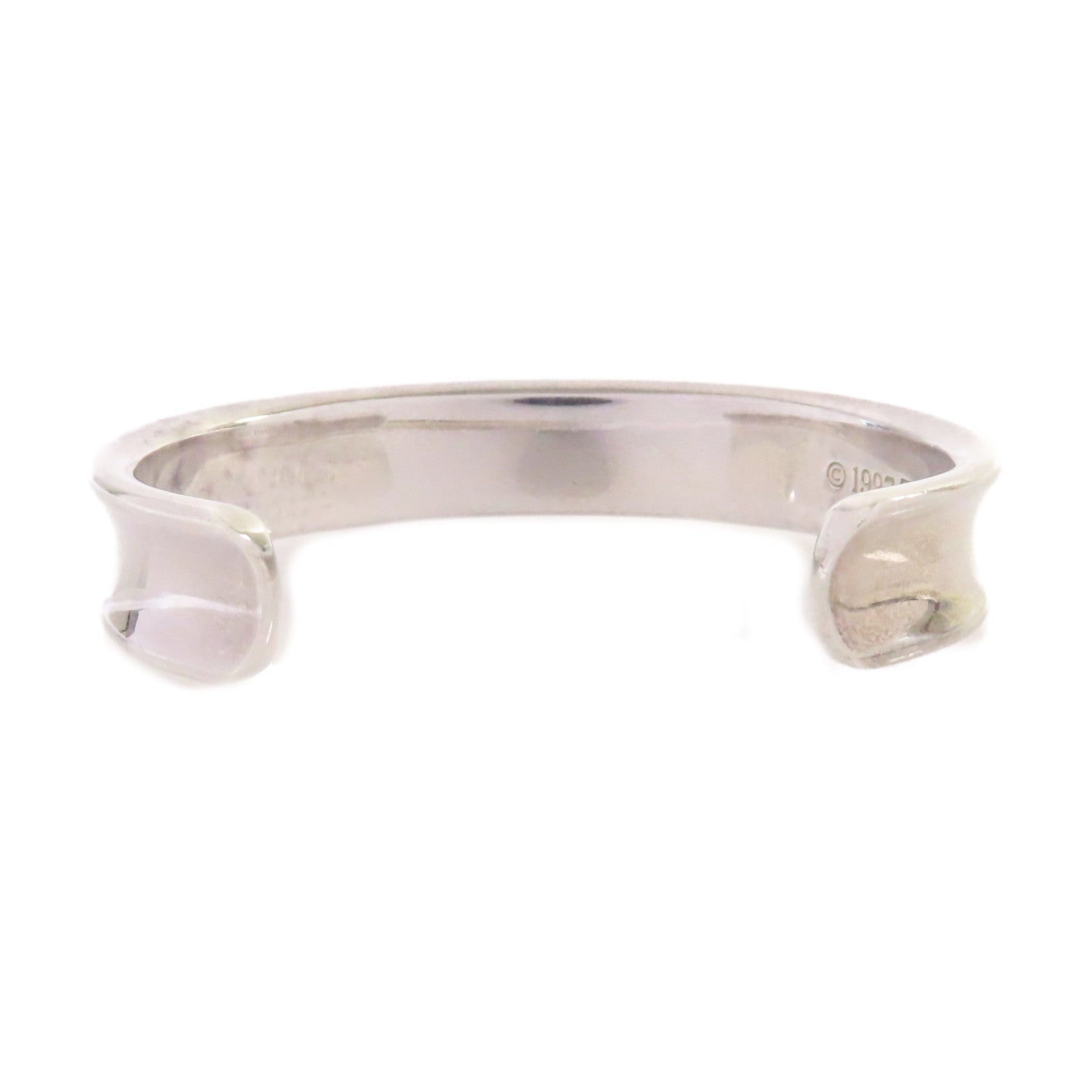 TIFFANY＆CO 925純銀1837 Cuff Bracelet手鐲