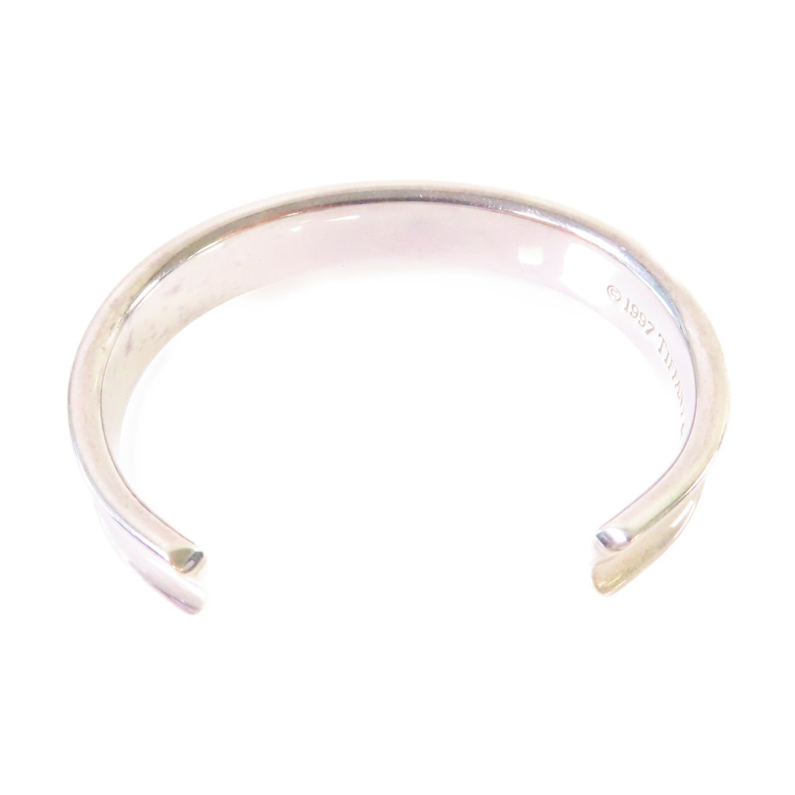 TIFFANY＆CO 925純銀1837 Cuff Bracelet手鐲