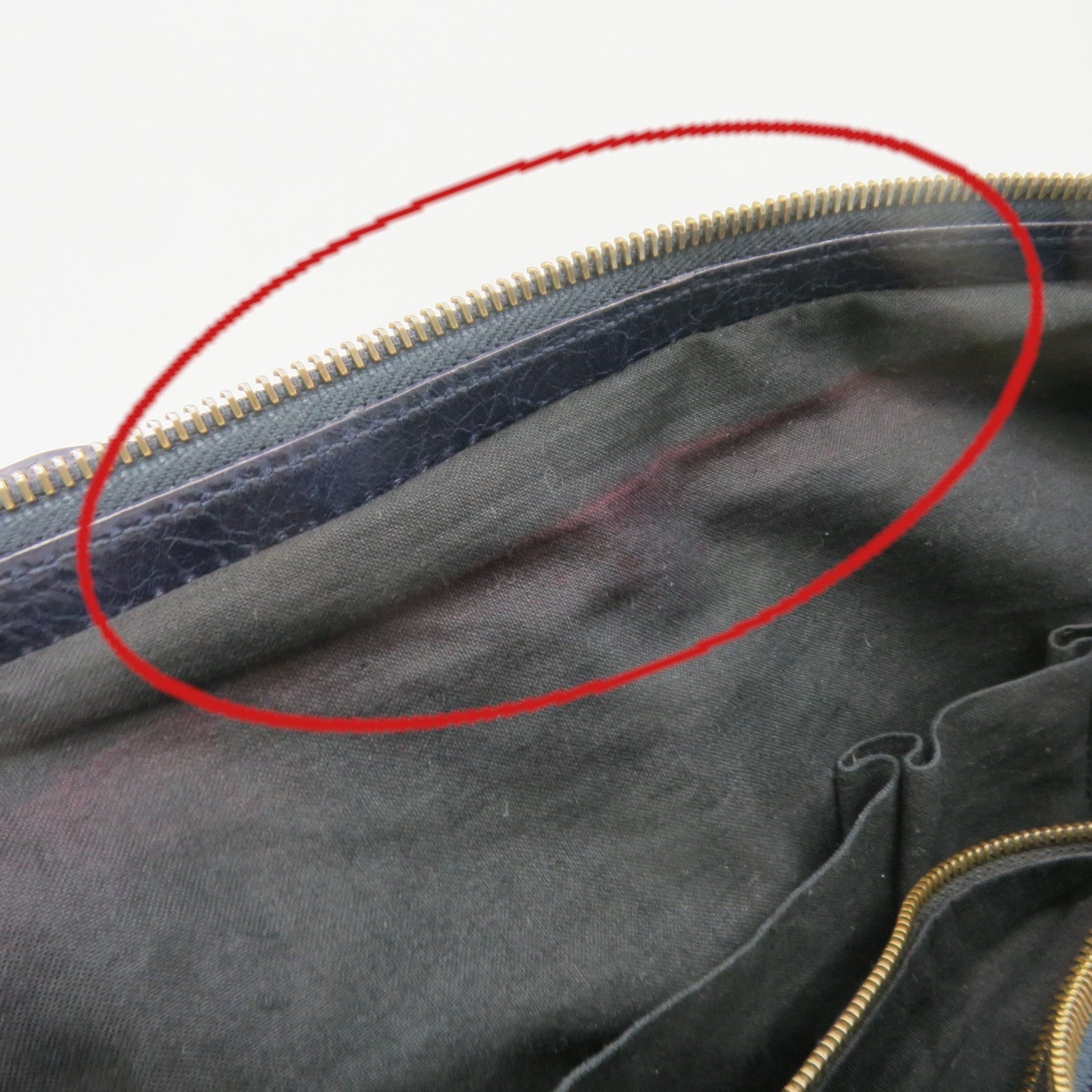 BALENCIAGA 牛皮皮革City Hand Bag肩背袋寶藍色