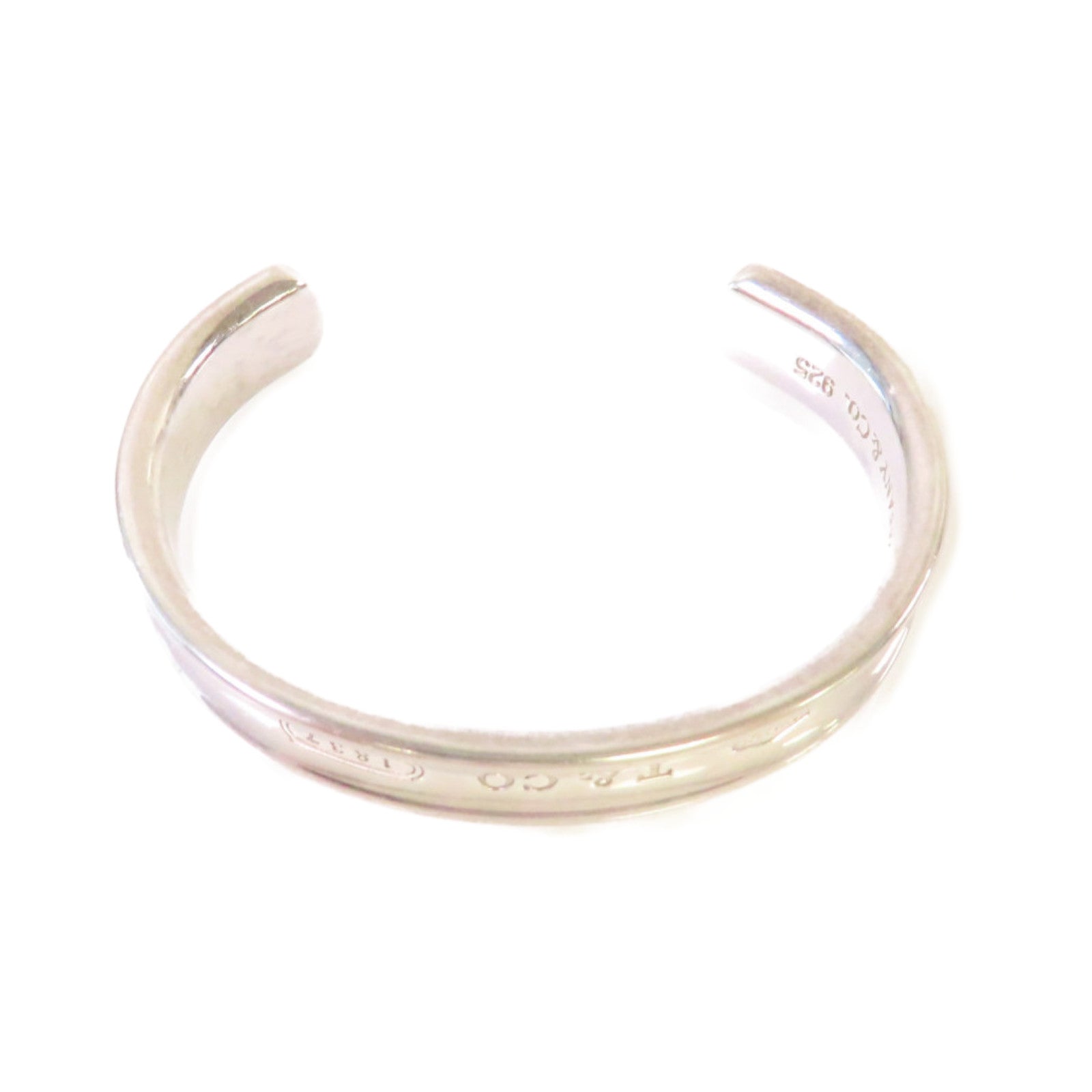 TIFFANY＆CO 925純銀1837 Cuff Bracelet手鐲