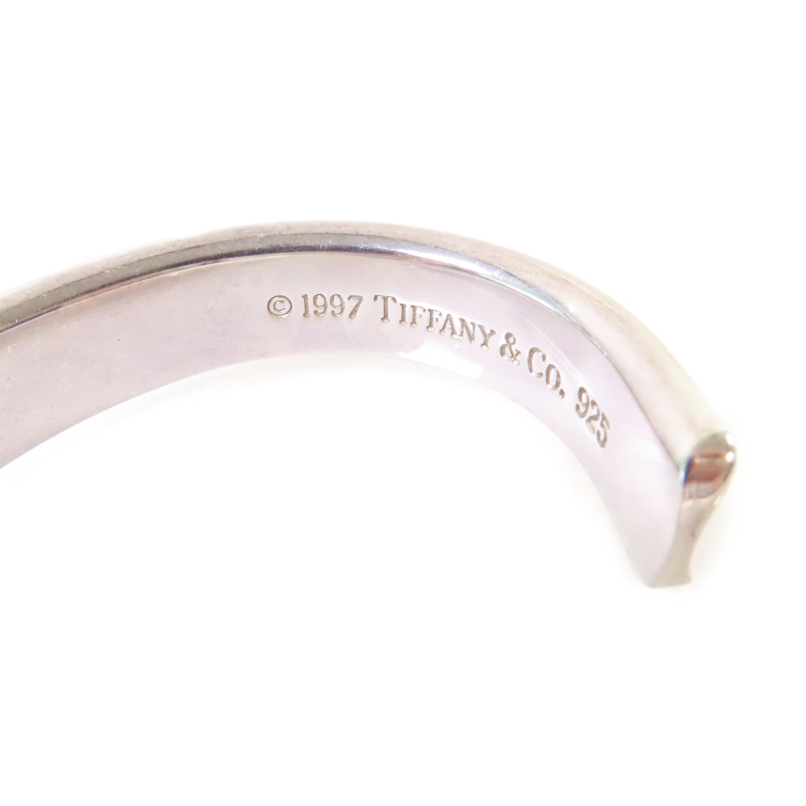 TIFFANY＆CO 925純銀1837 Cuff Bracelet手鐲