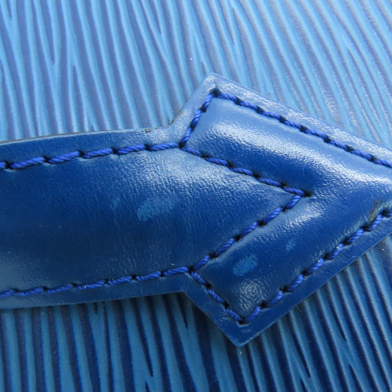 LOUIS VUITTON 【激減優惠】Epi Saint Jucques Shoulder Bag金扣肩背袋藍色