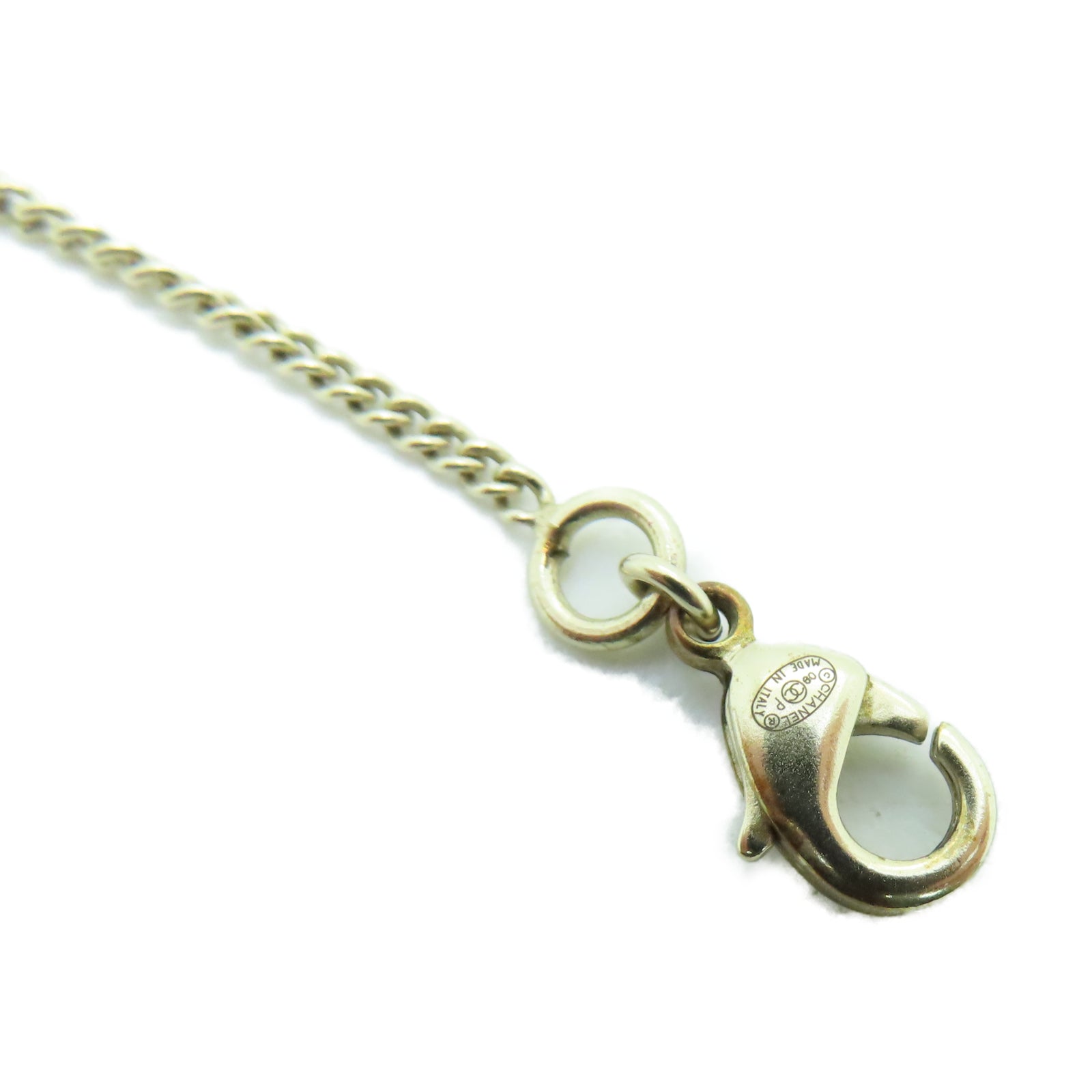 CHANEL 金属Necklace项链金色/白色