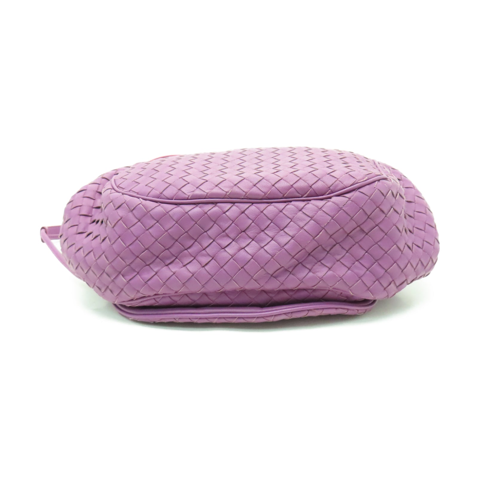 BOTTEGA VENETA 織紋皮革Shoulder Bag肩背袋紫色