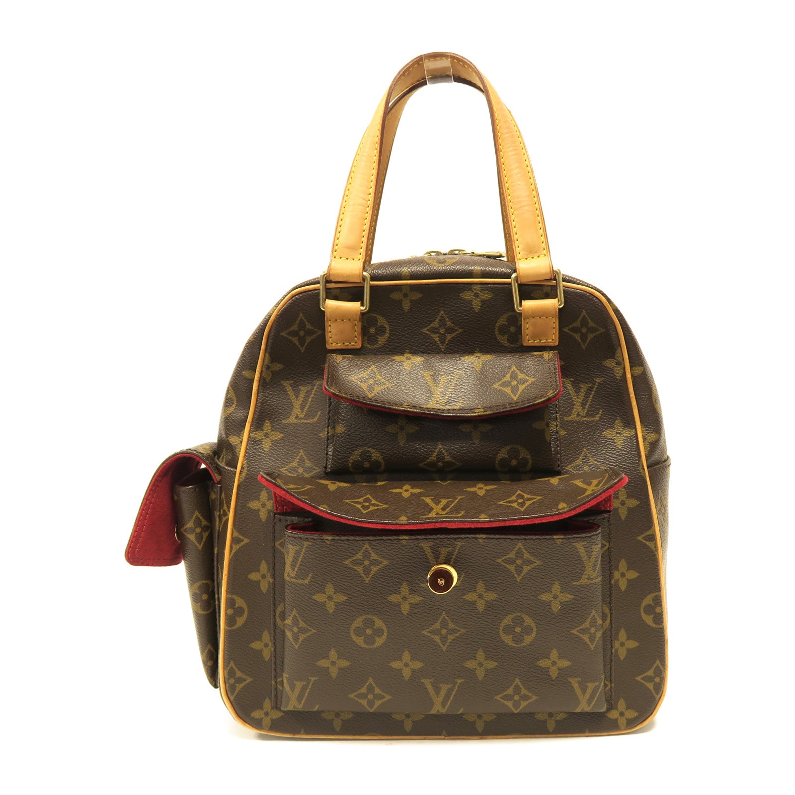 LOUIS VUITTON Monogram Excentri Cite手挽袋啡色