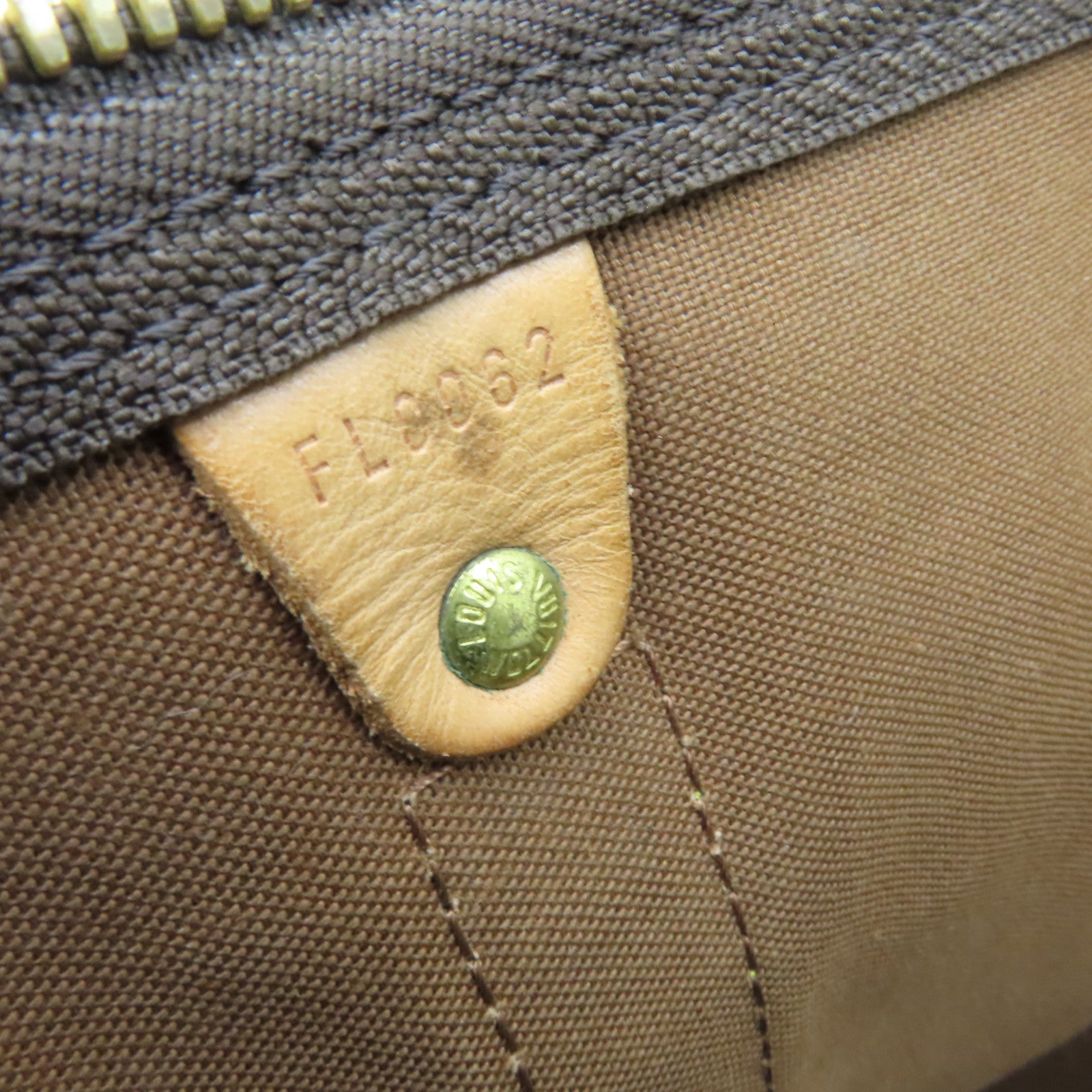 LOUIS VUITTON Monogram Keepall 55 Boston Bag旅行袋啡色