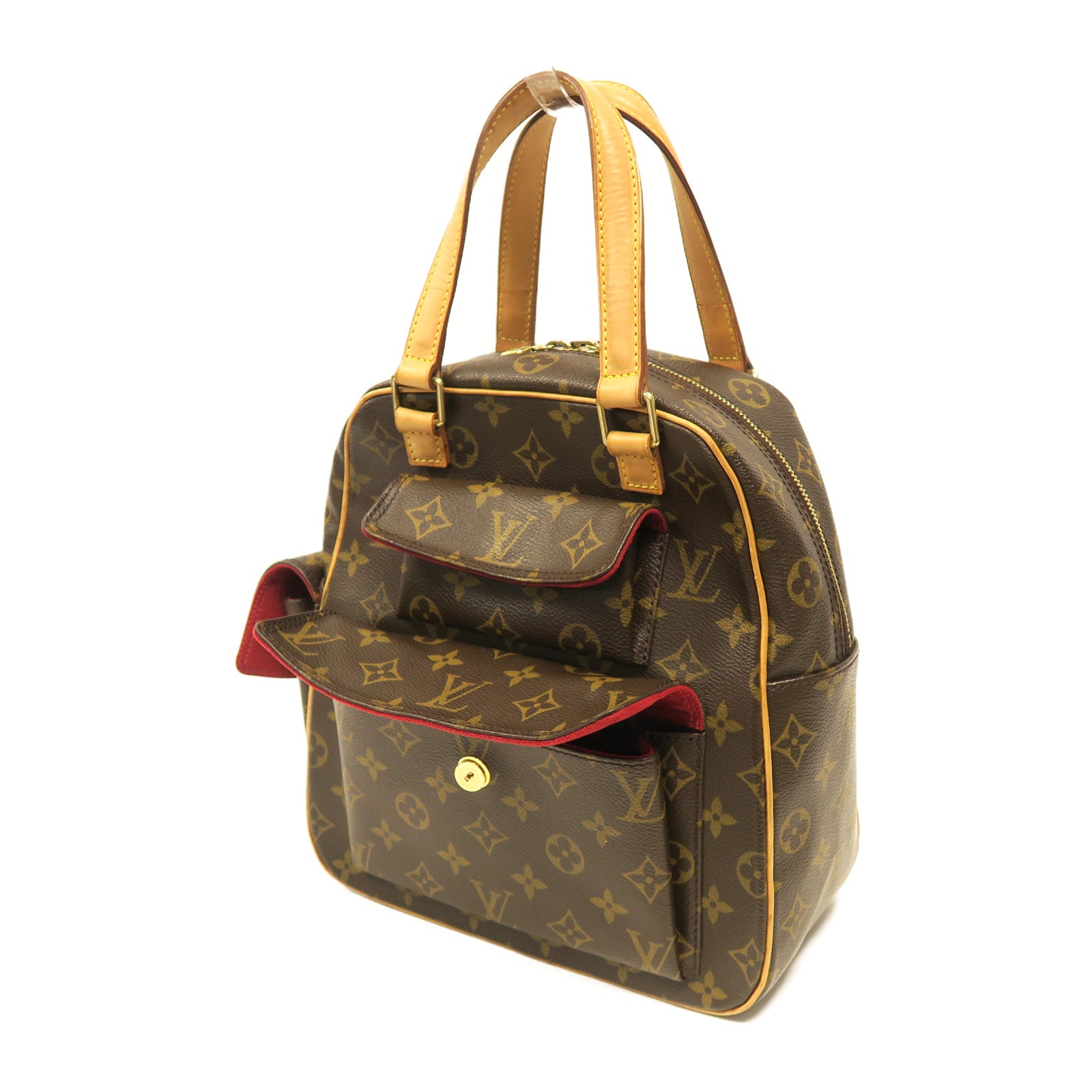 LOUIS VUITTON Monogram Excentri Cite手挽袋啡色