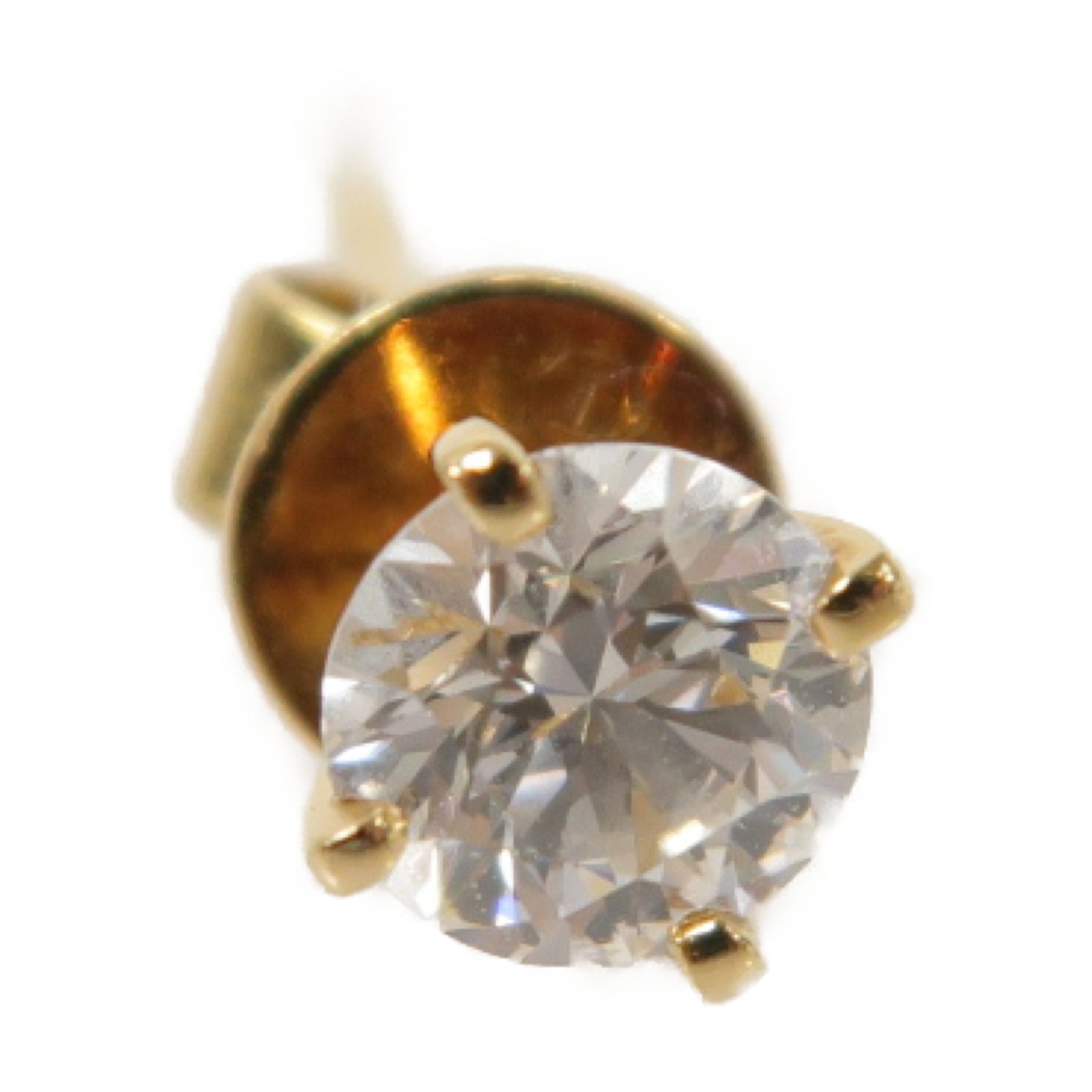 JEWELRY 18K黃金Diamond Earring 0.37ct鑽石耳環