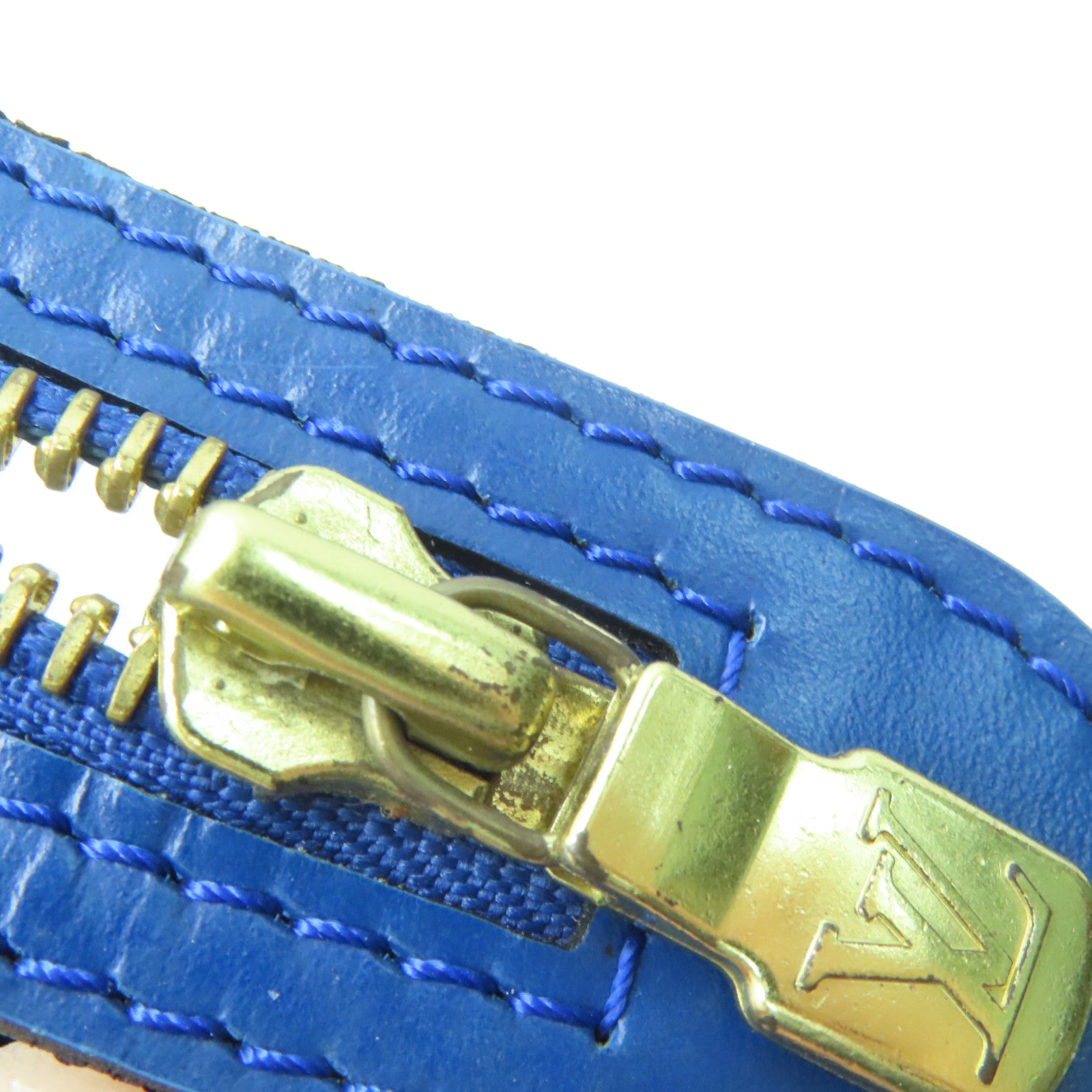 LOUIS VUITTON 【激減優惠】Epi Saint Jucques Shoulder Bag金扣肩背袋藍色
