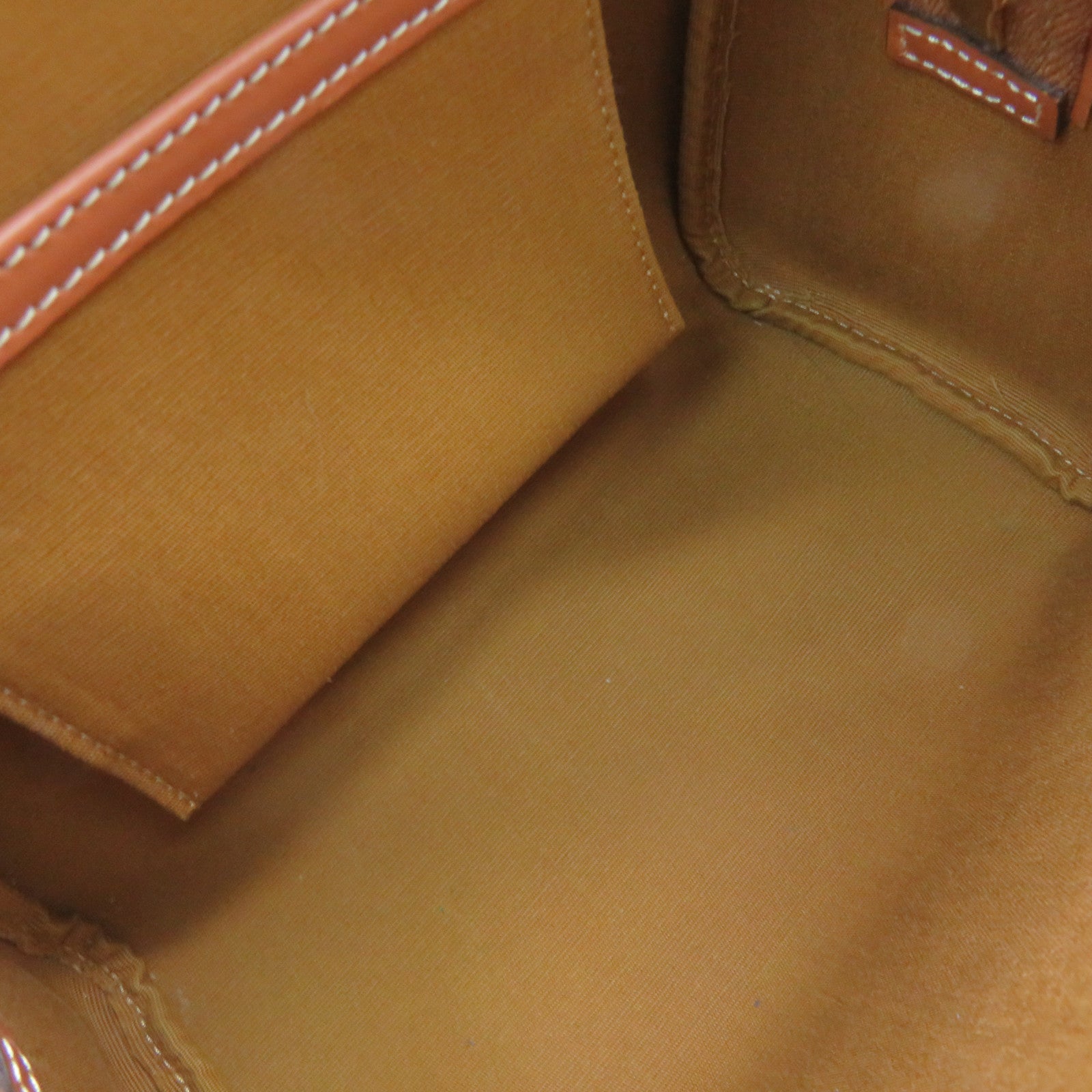 CELINE Coated Canvas Small Boston in Triomphe 2Way Hand Bag Beige/Brown
