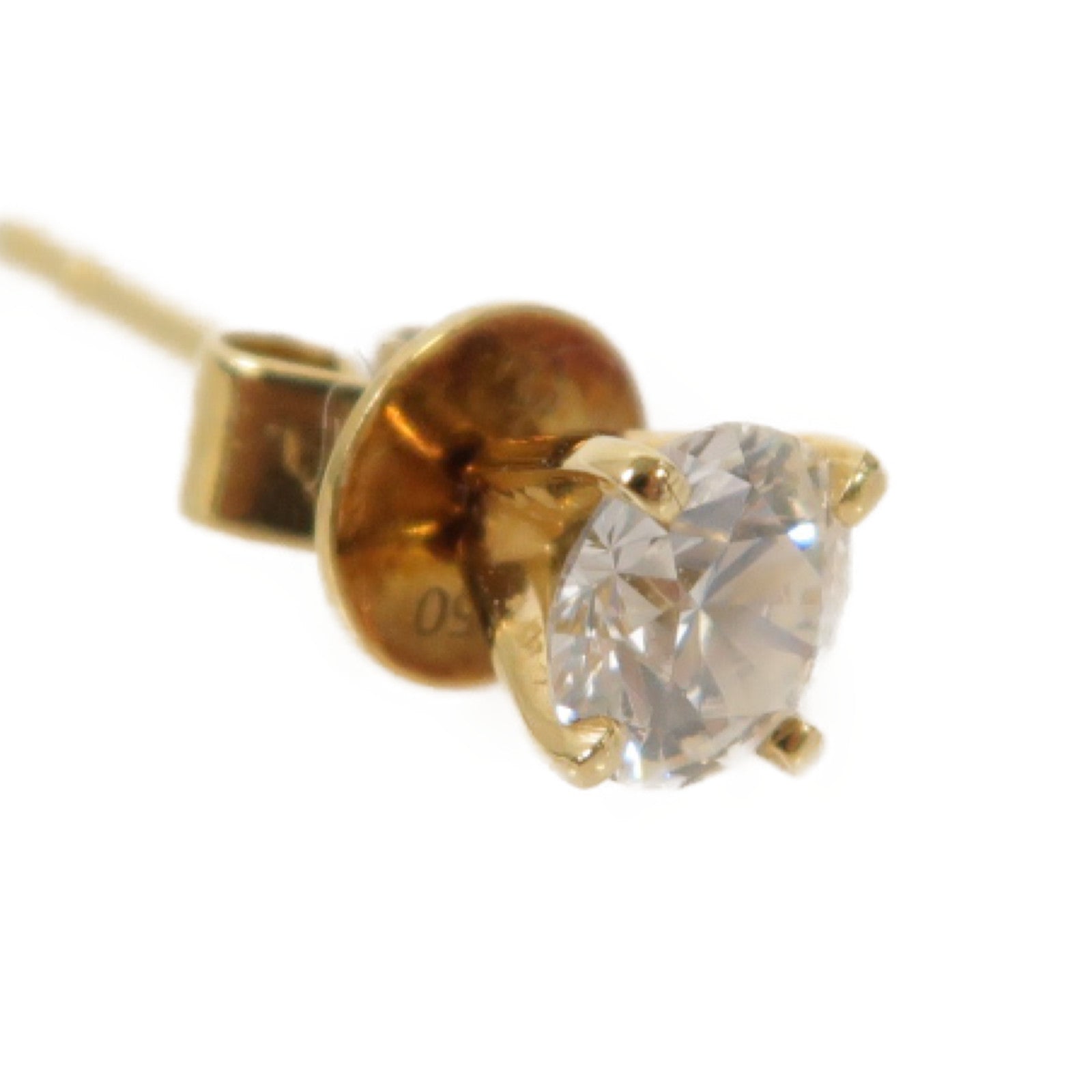 JEWELRY 18K黃金Diamond Earring 0.37ct鑽石耳環