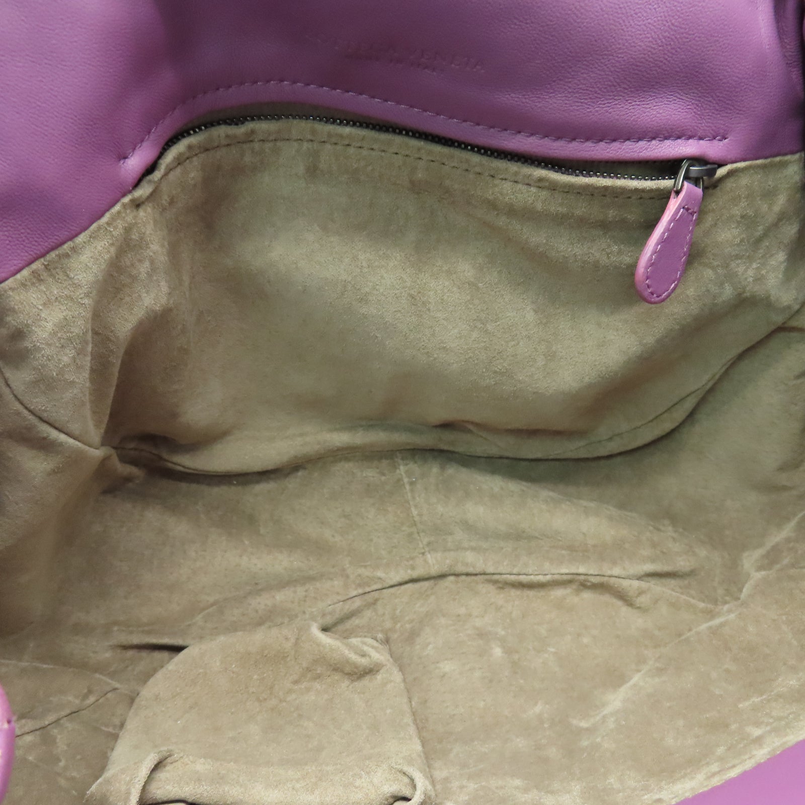 BOTTEGA VENETA 織紋皮革Shoulder Bag肩背袋紫色