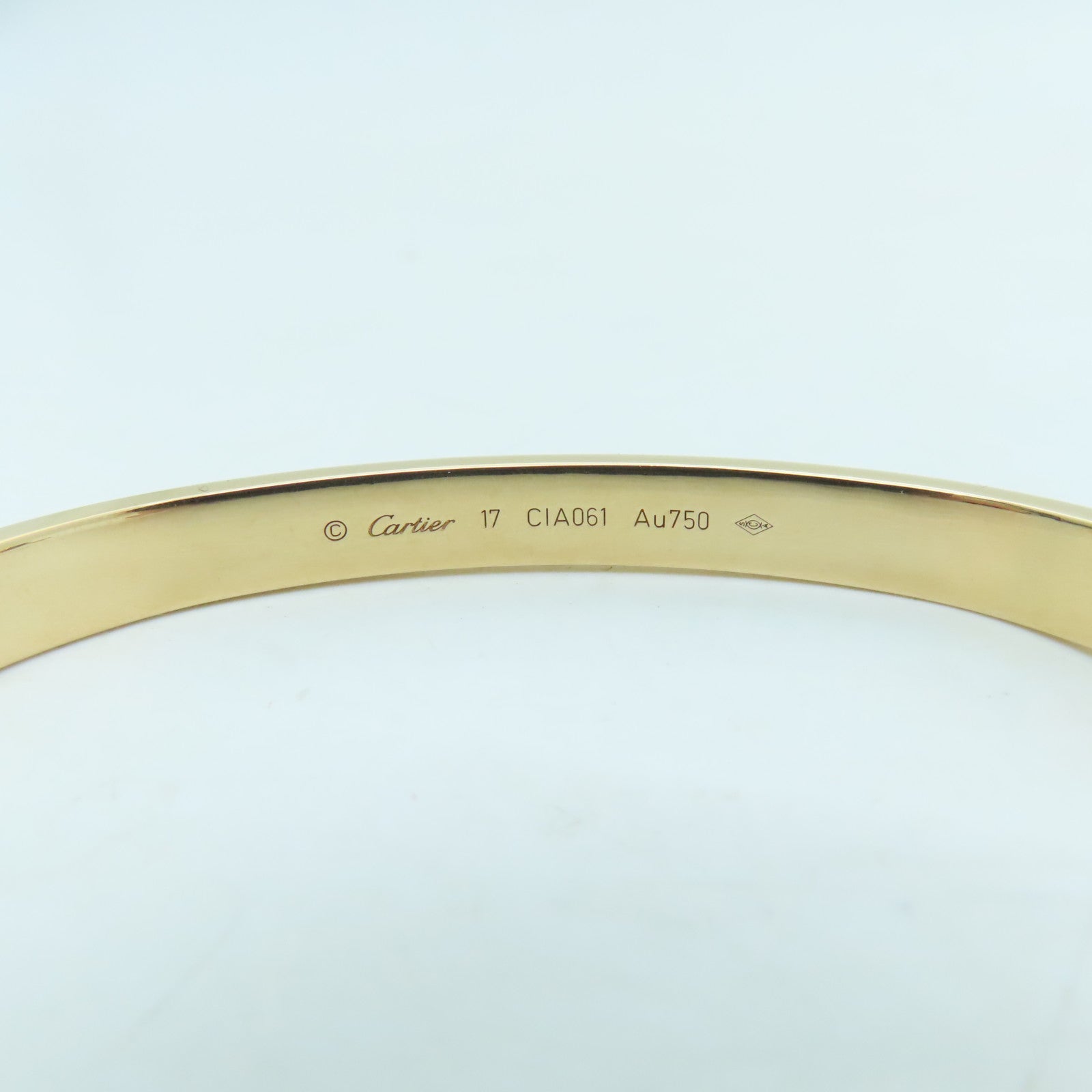 CARTIER 18K rose gold Love Bracelet bracelet