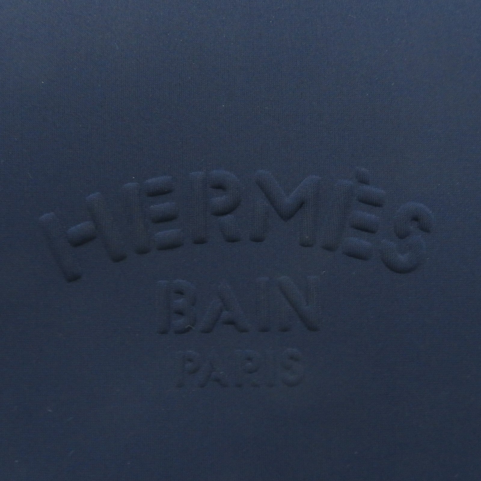 HERMES 帆布Pouch手挽包蓝色