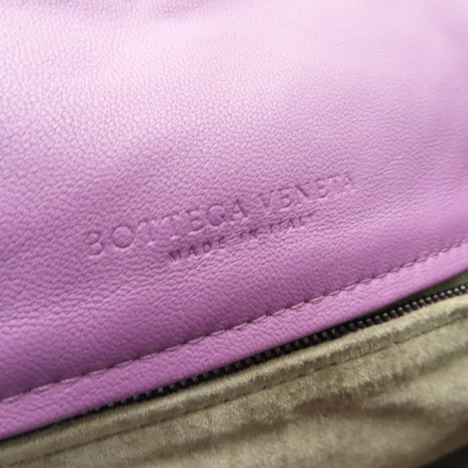BOTTEGA VENETA 織紋皮革Shoulder Bag肩背袋紫色