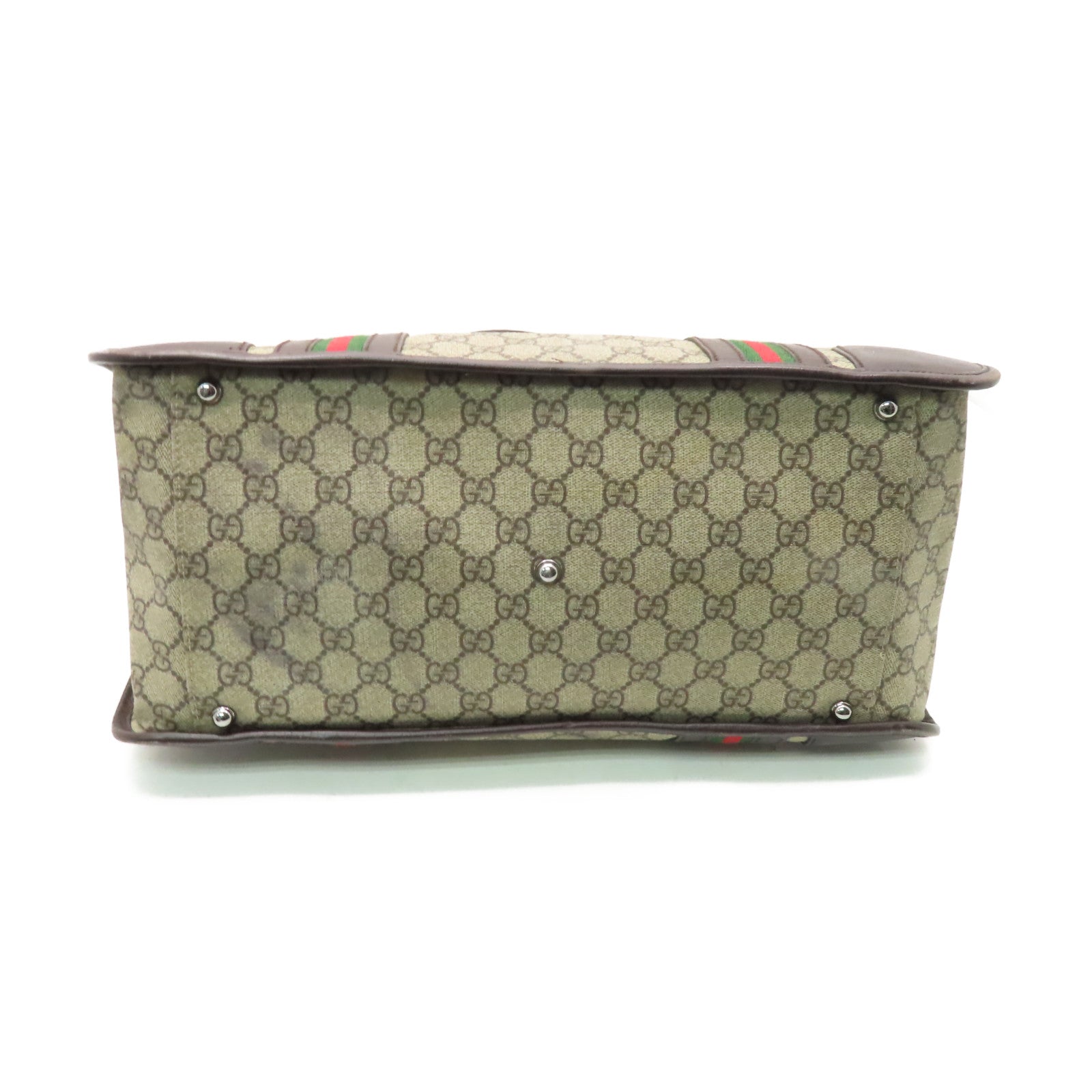 GUCCI 塗層帆布Tote Bag手挽袋啡色