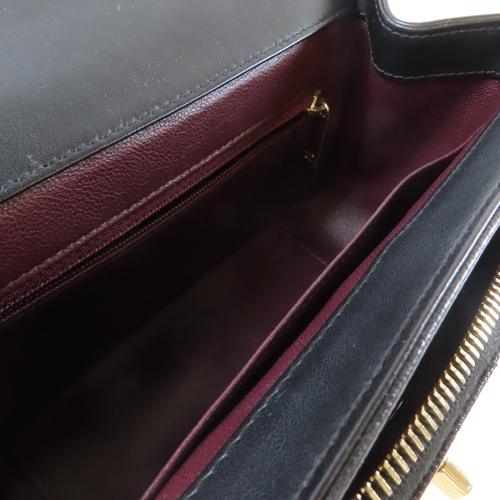 CHANEL 菱格Caviar皮革2 Way Shoulder金扣手挽肩背兩用袋黑色