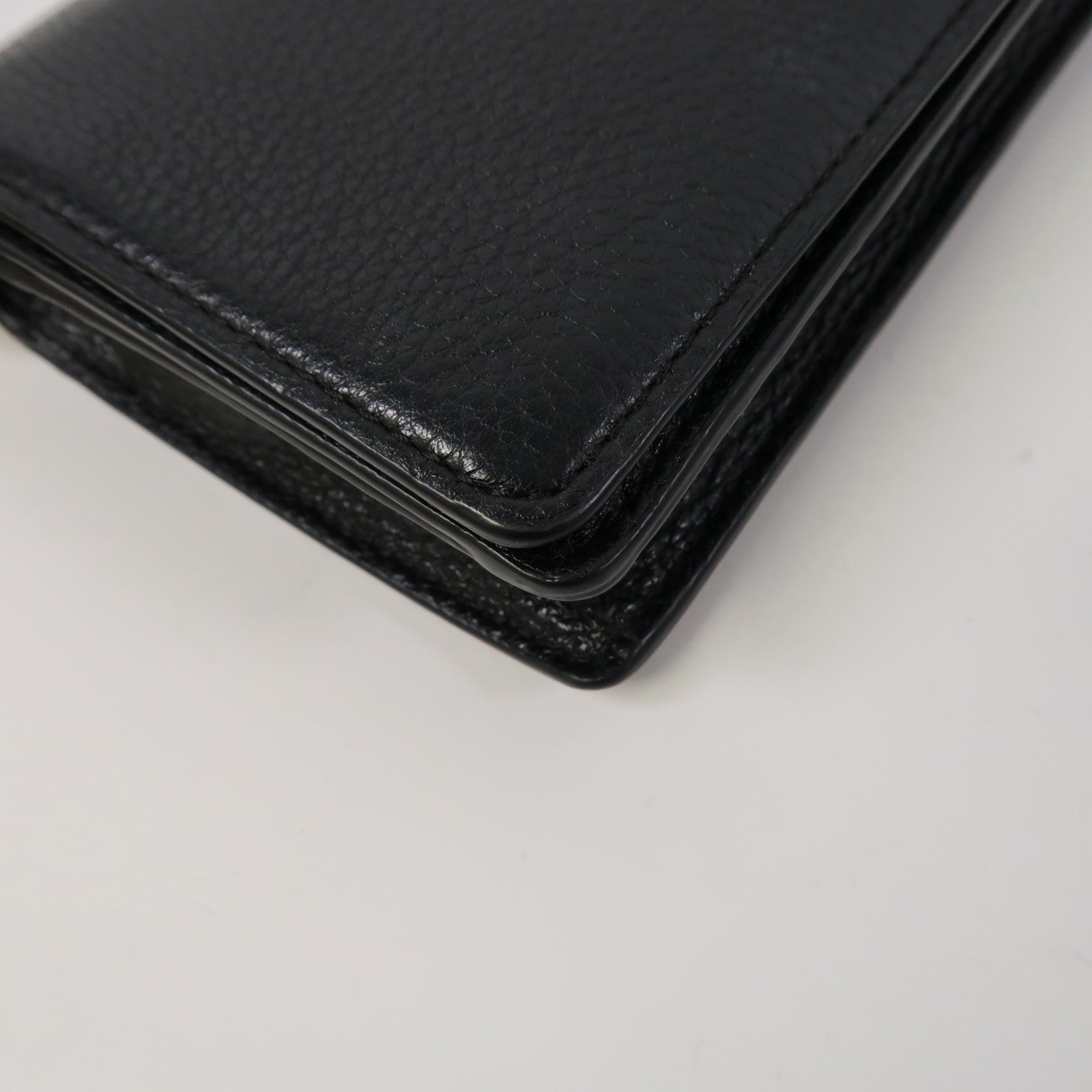 COACH 牛皮皮革Shoulder Bag金扣肩背袋黑色