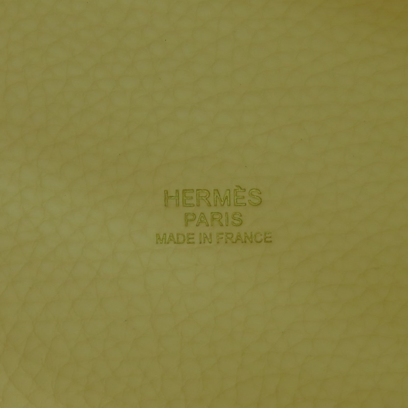 HERMES 【激減優惠】Clemence皮革Picotin MM金扣手挽袋奶油白色