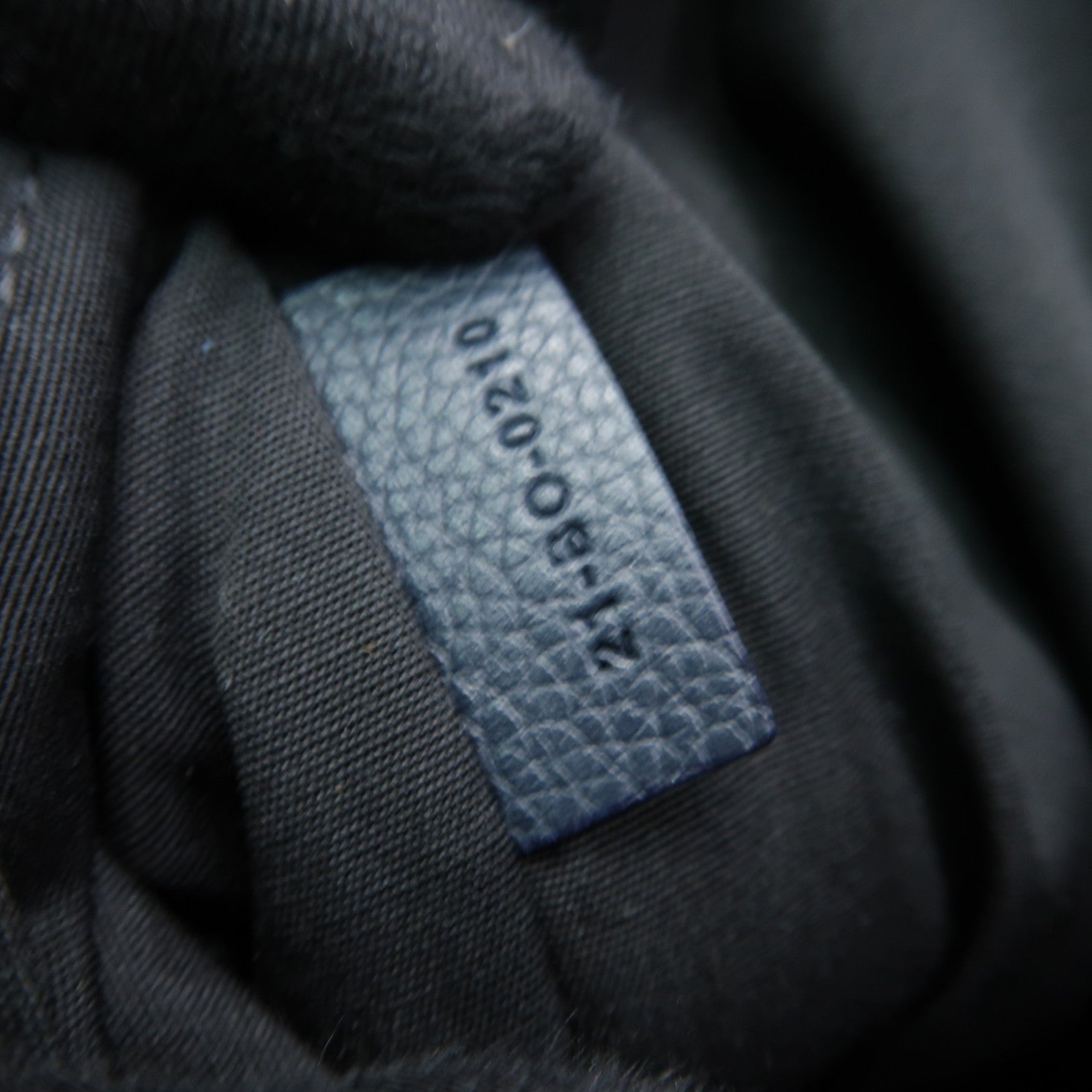 Dior 帆布Oblique Rider銀扣背包深藍色