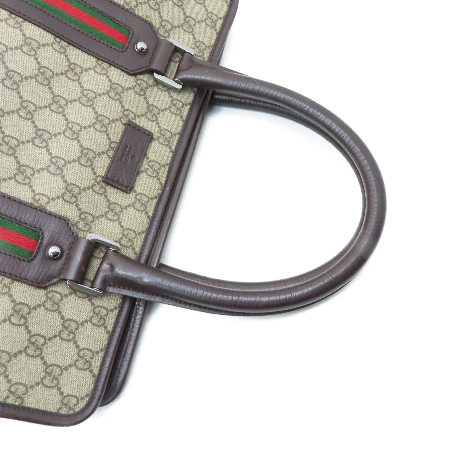 GUCCI 塗層帆布Tote Bag手挽袋啡色