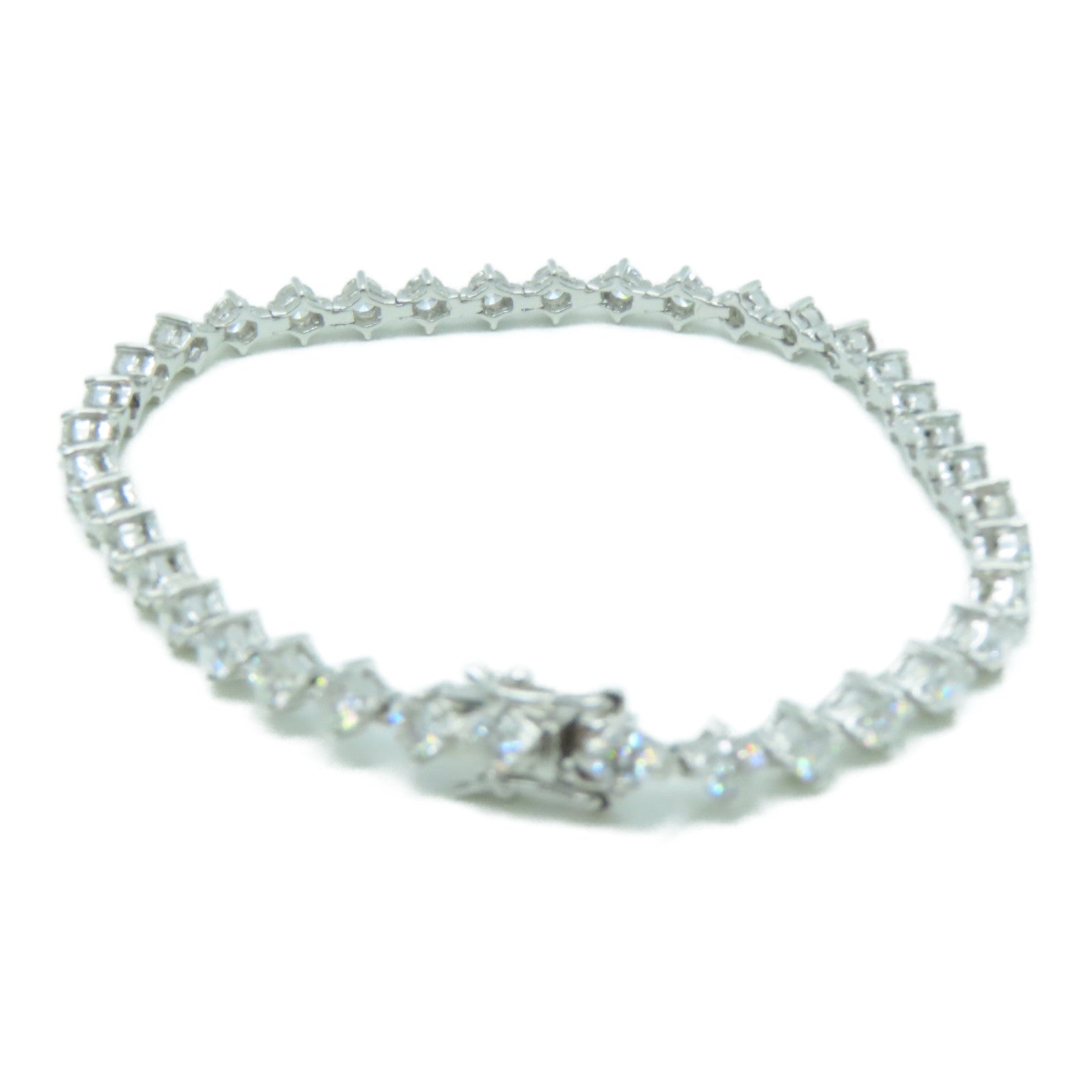 JEWELRY 18 White Gold Diamond Bracelet Diamond Bracelet