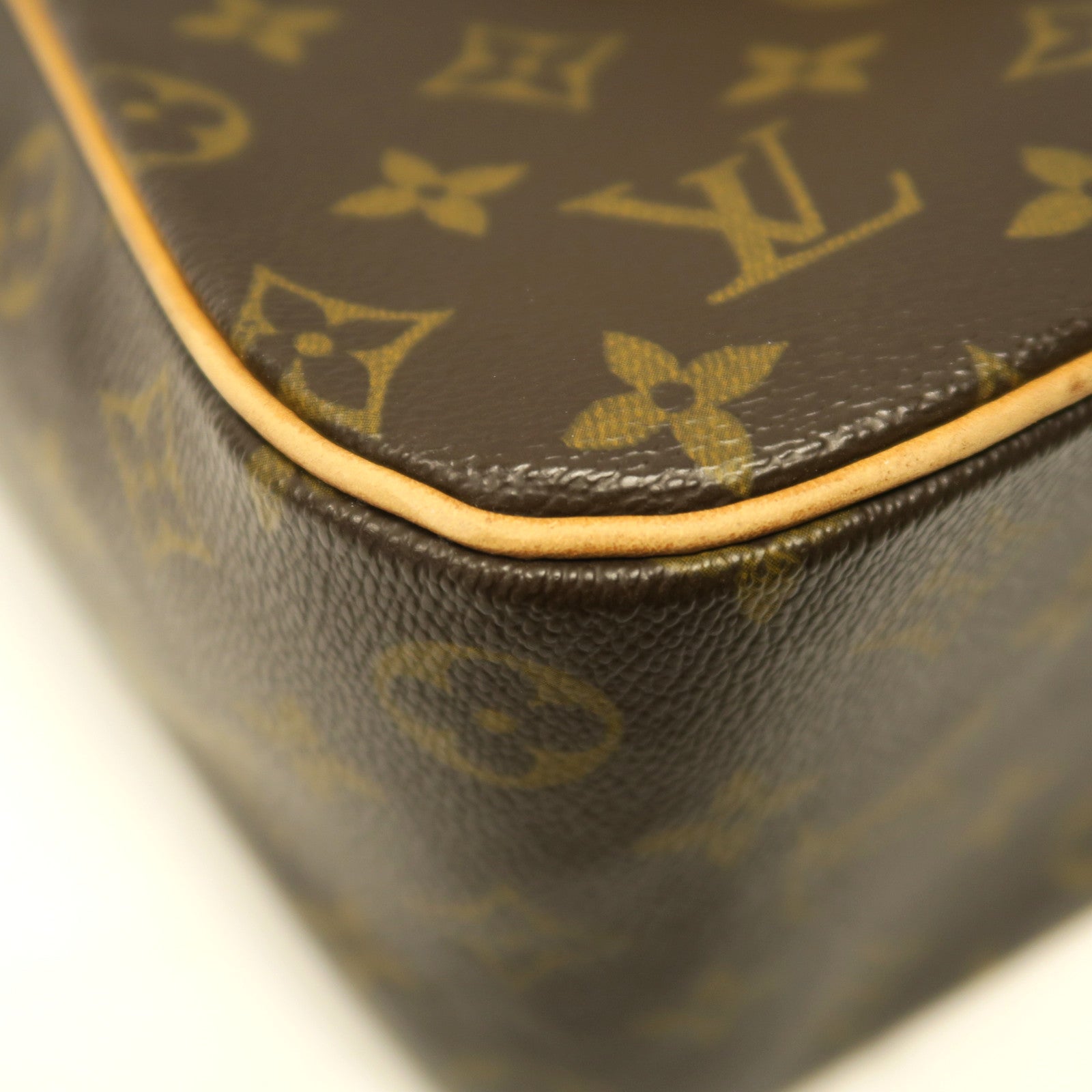 LOUIS VUITTON Monogram Excentri Cite手挽袋啡色