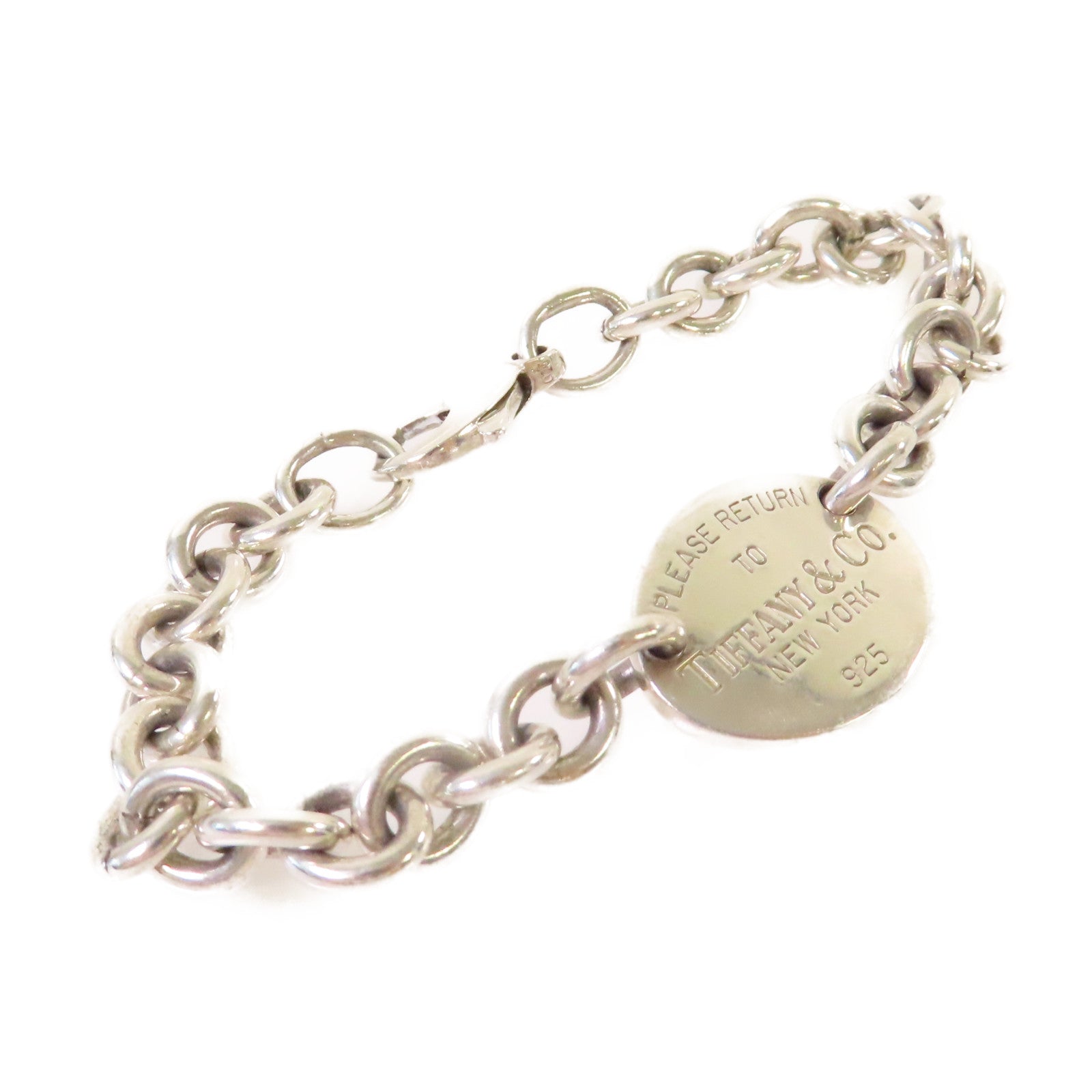 TIFFANY＆CO 925純銀Return To Tiffany Bracelet手鏈