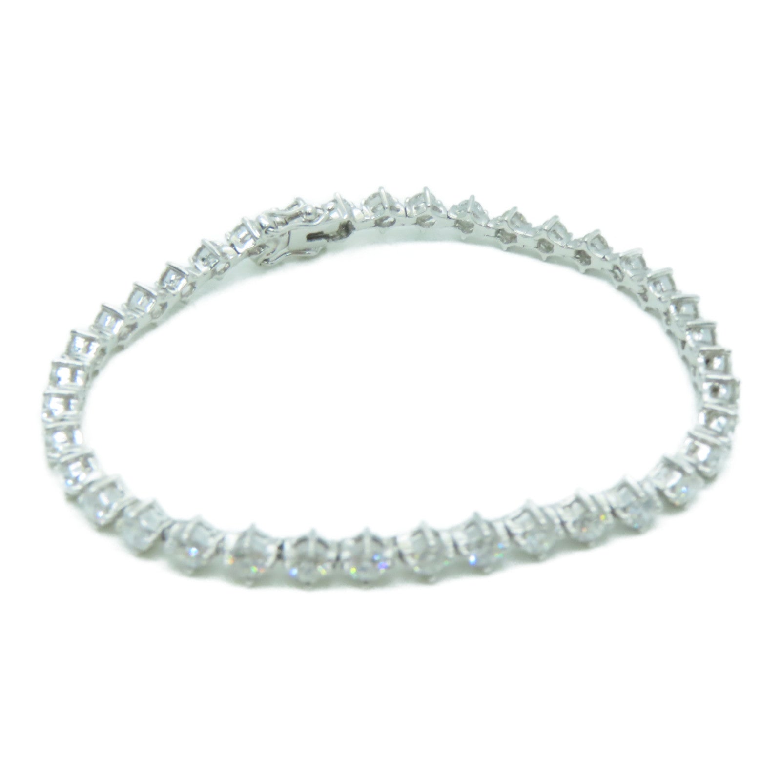 JEWELRY 18 White Gold Diamond Bracelet Diamond Bracelet