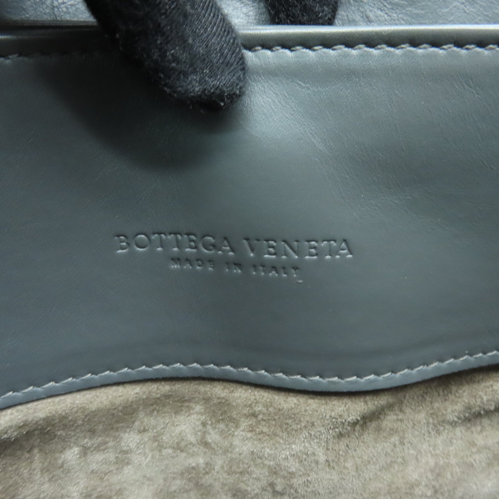 BOTTEGA VENETA 織紋皮革2 Way Shoulder手挽肩背兩用袋灰色