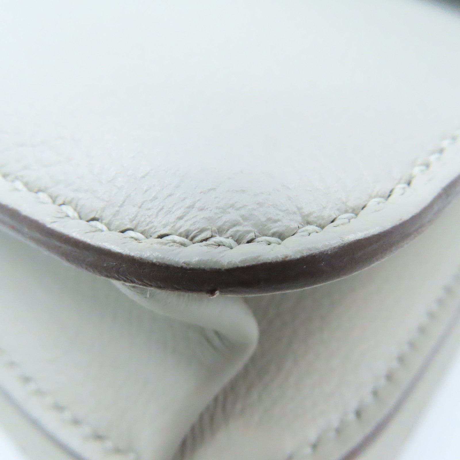 HERMES Evercolor皮革2002 Shoulder Bag銀扣肩背袋Gris Perle珍珠灰