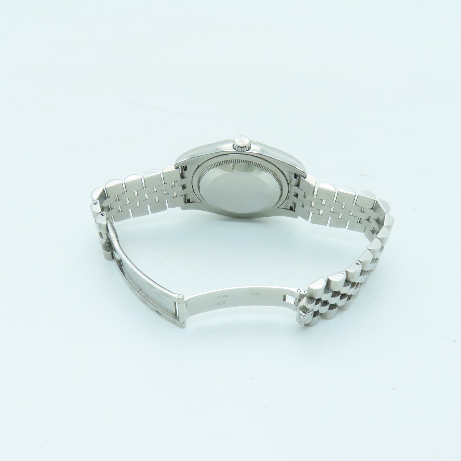ROLEX Datejust 36mm Stainless Steel Watch Automatic Movement Black/Silver