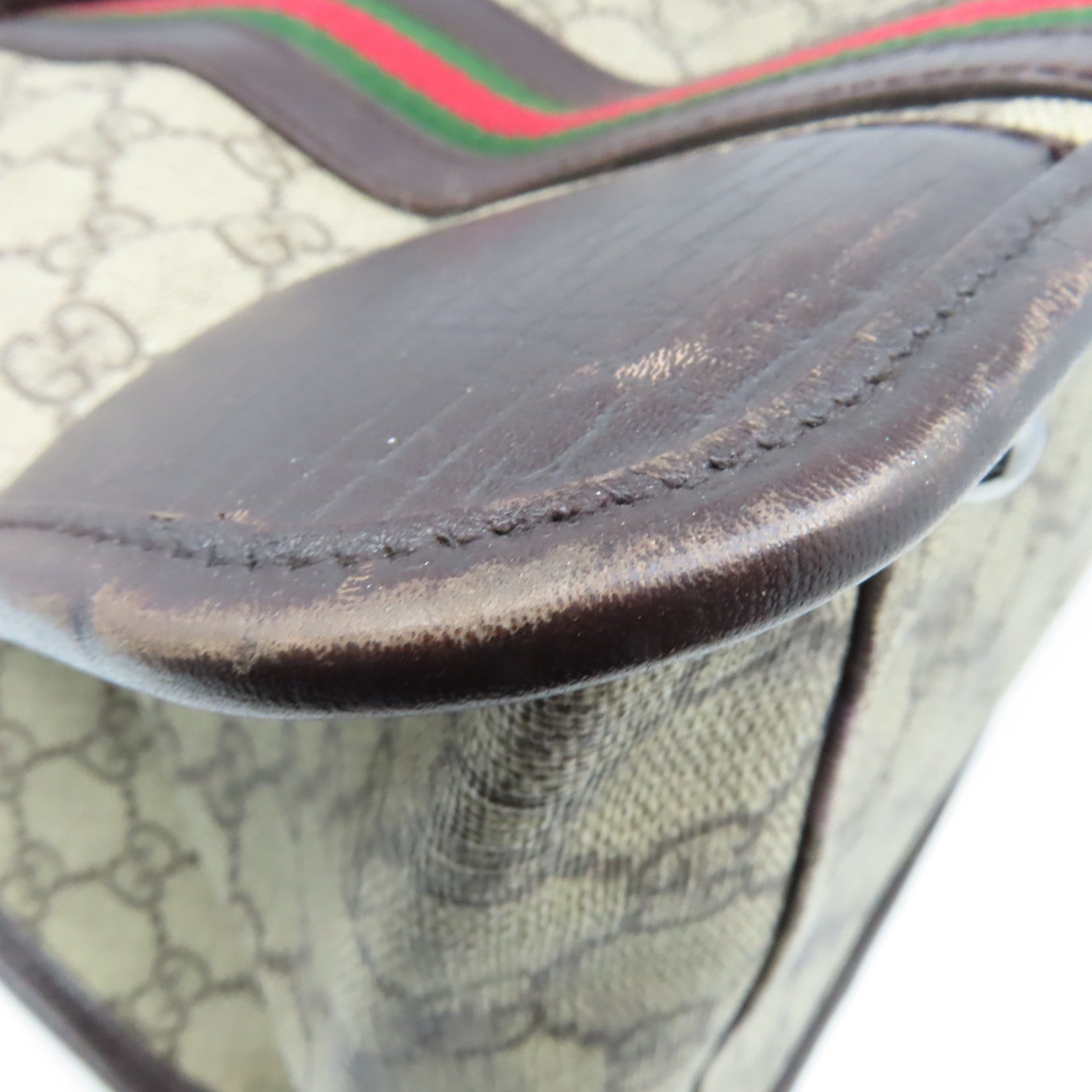 GUCCI 塗層帆布Tote Bag手挽袋啡色