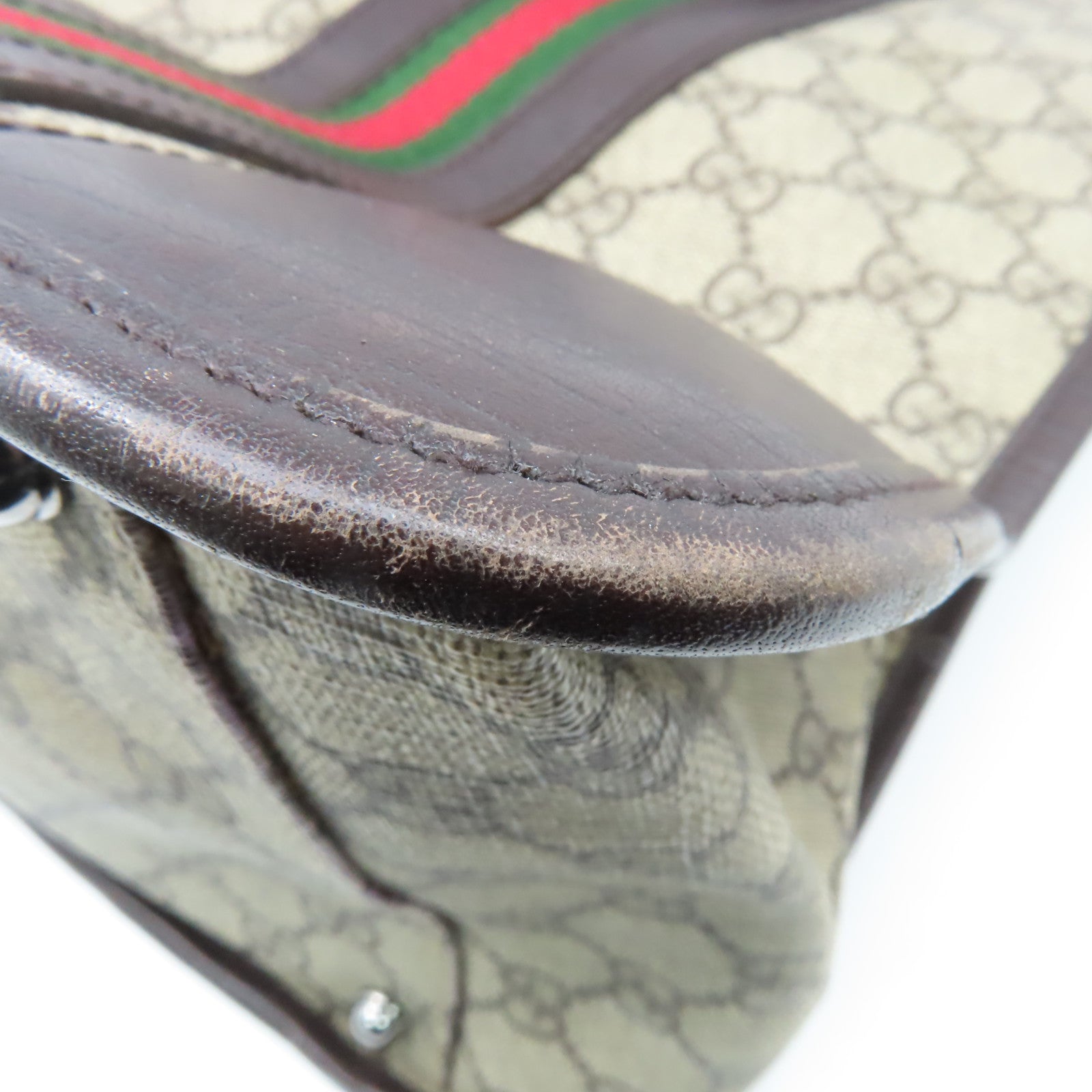 GUCCI 塗層帆布Tote Bag手挽袋啡色