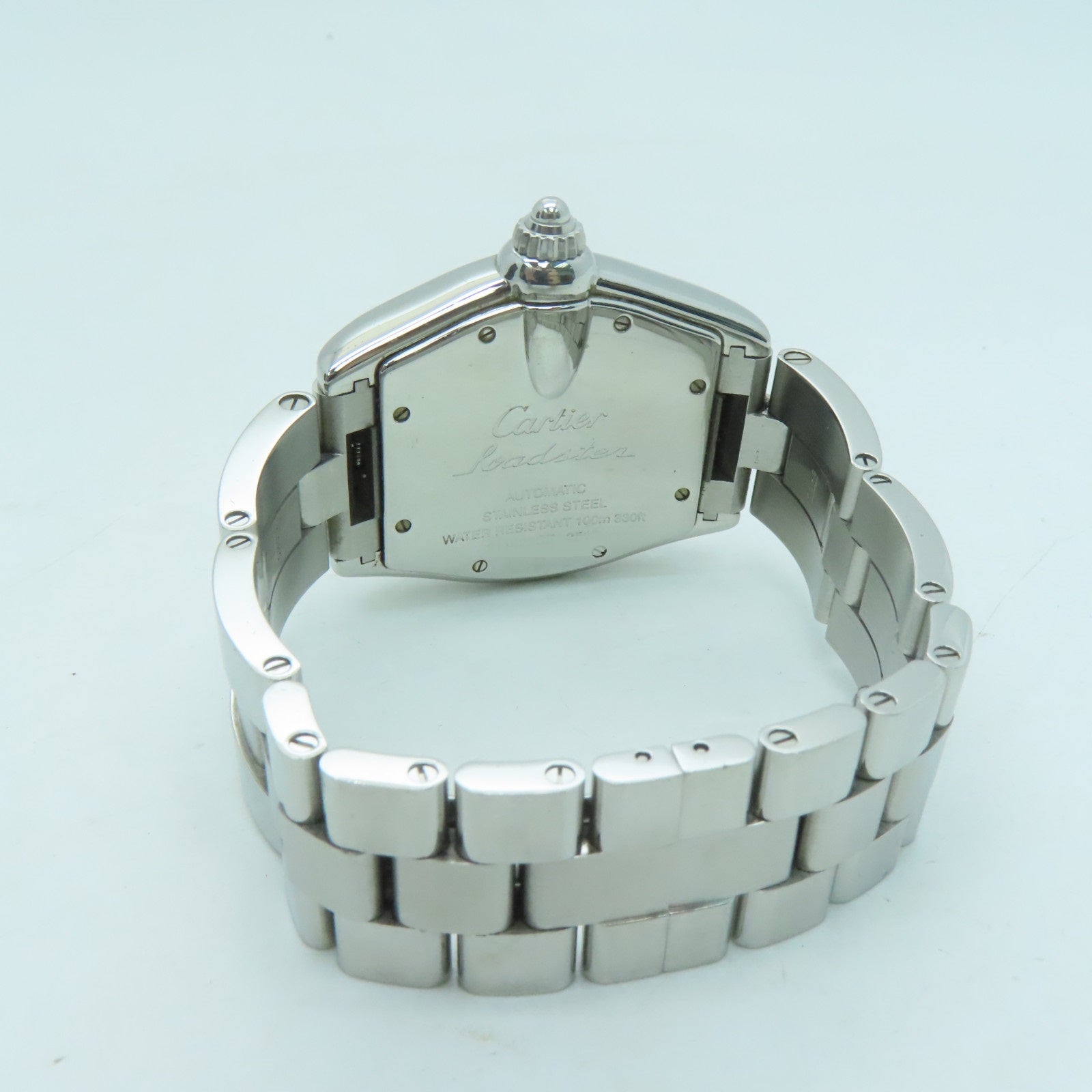 CARTIER Roadstar不鏽鋼手錶自動機芯黑色