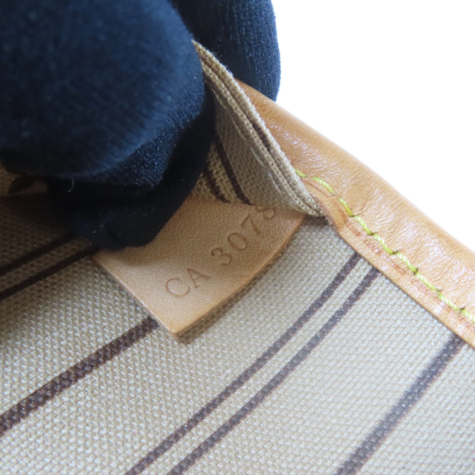 LOUIS VUITTON Monogram Neverfull MM金扣手挽袋啡色