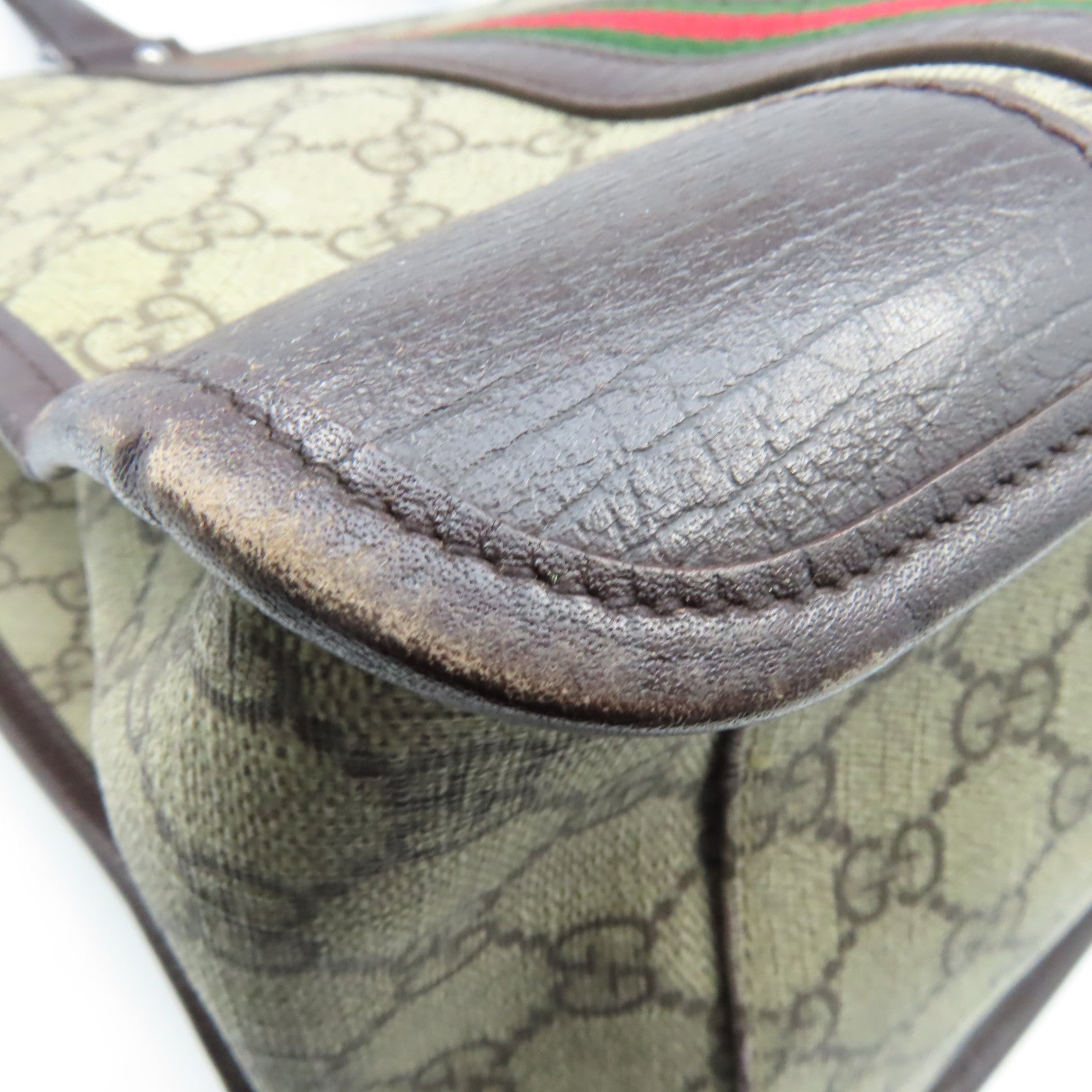 GUCCI 塗層帆布Tote Bag手挽袋啡色