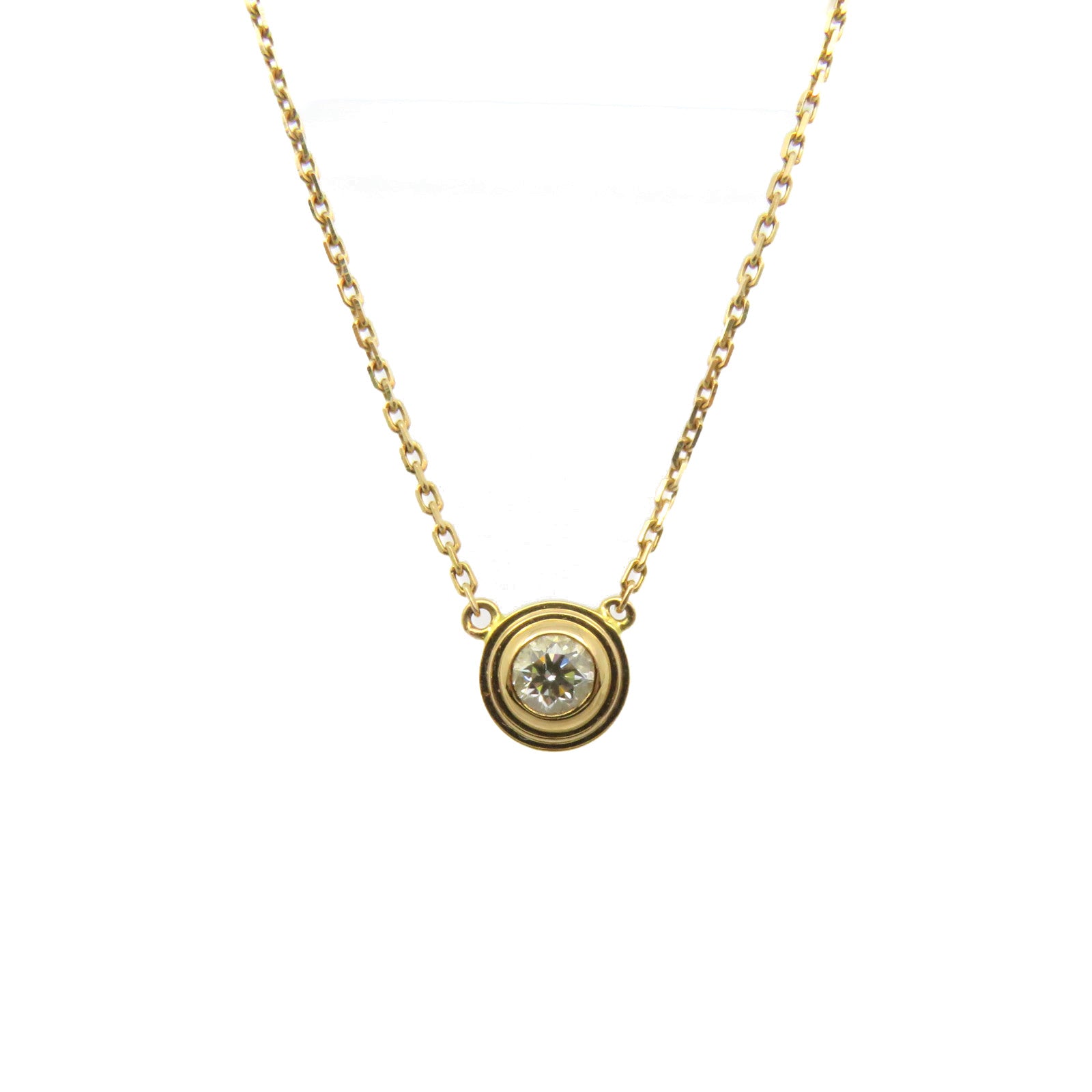 CARTIER 18K玫瑰金Damour Necklace項鏈