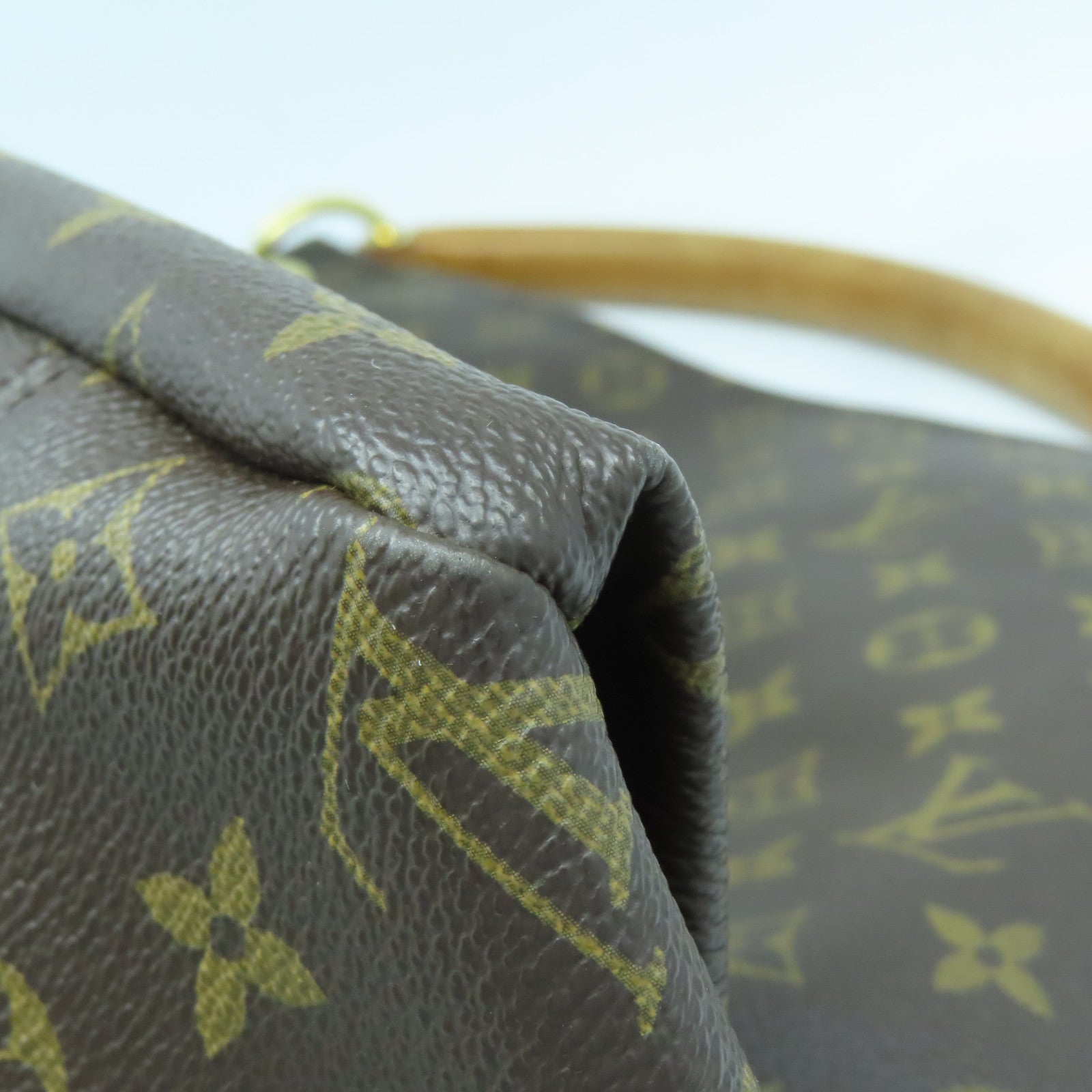 LOUIS VUITTON Monogram Artsy GM金扣手挽袋啡色