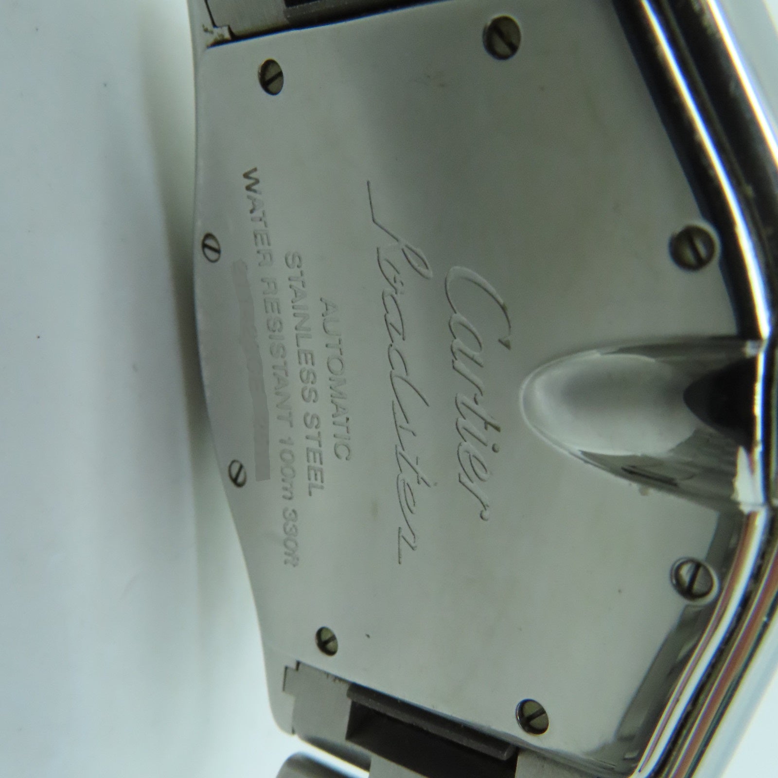 CARTIER Roadstar不鏽鋼手錶自動機芯黑色
