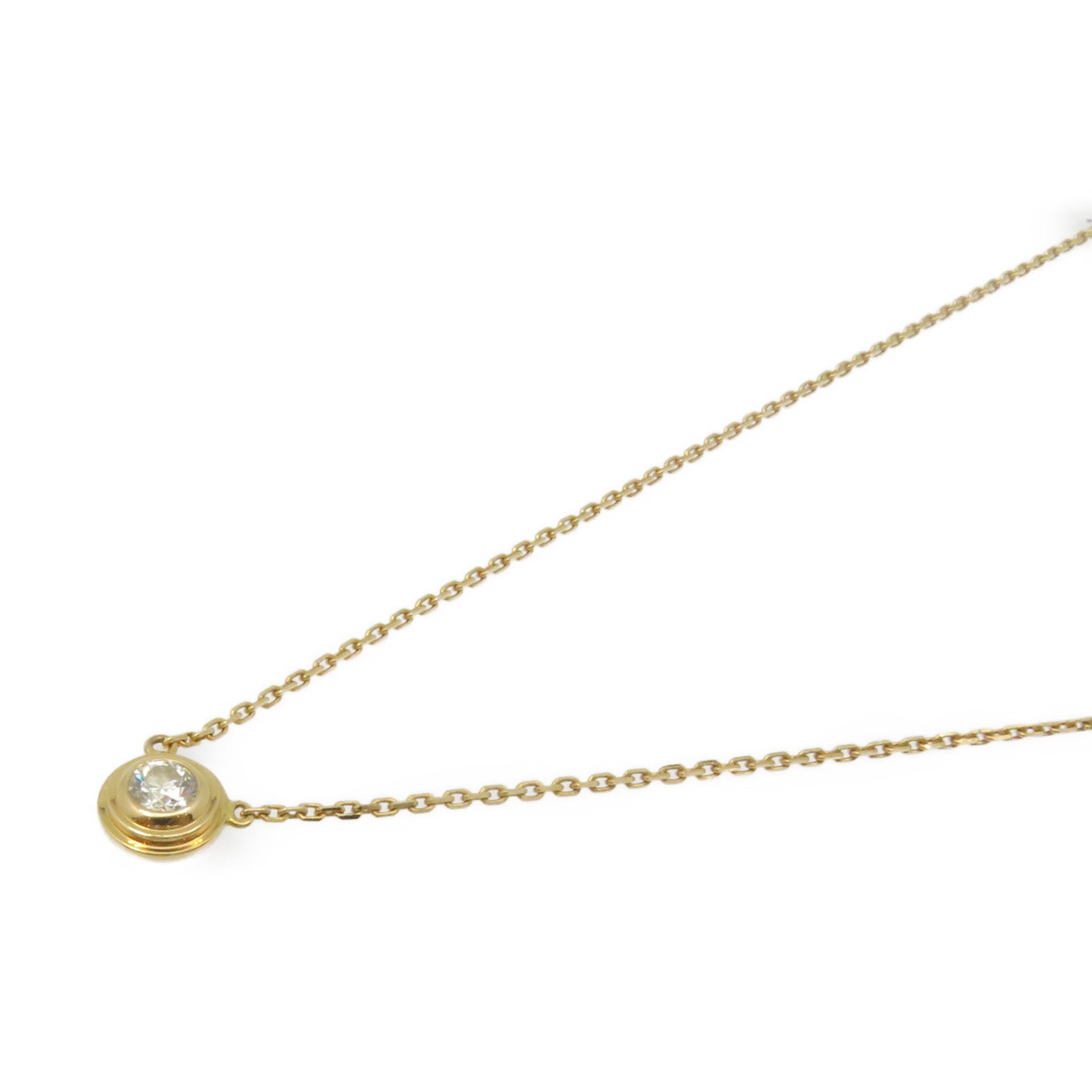 CARTIER 18K玫瑰金Damour Necklace項鏈