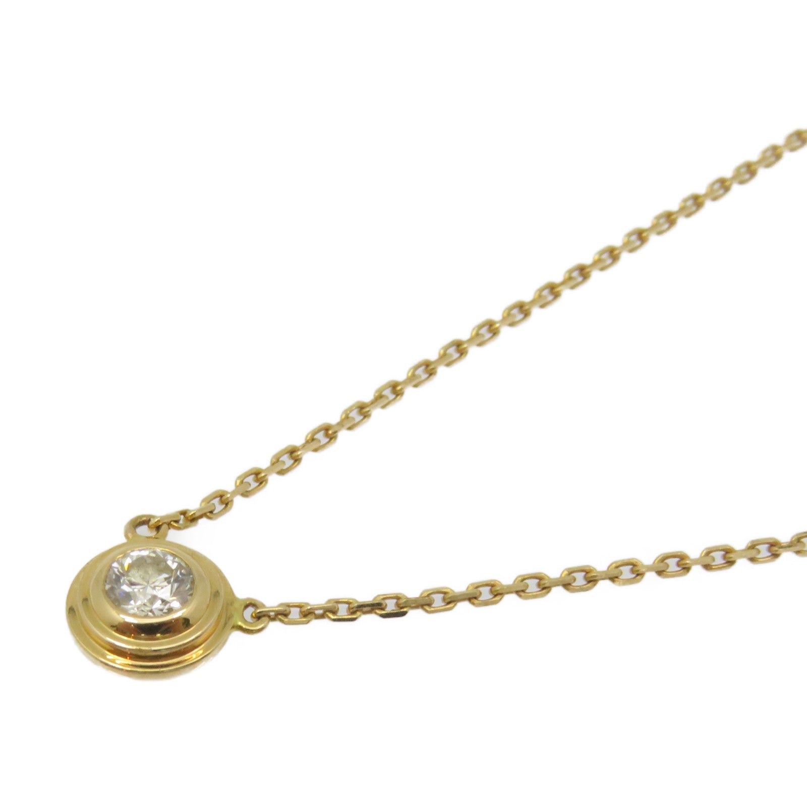 CARTIER 18K玫瑰金Damour Necklace項鏈