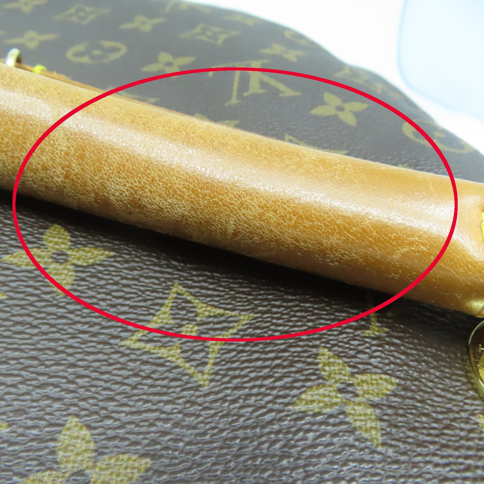 LOUIS VUITTON Monogram Artsy GM金扣手挽袋啡色