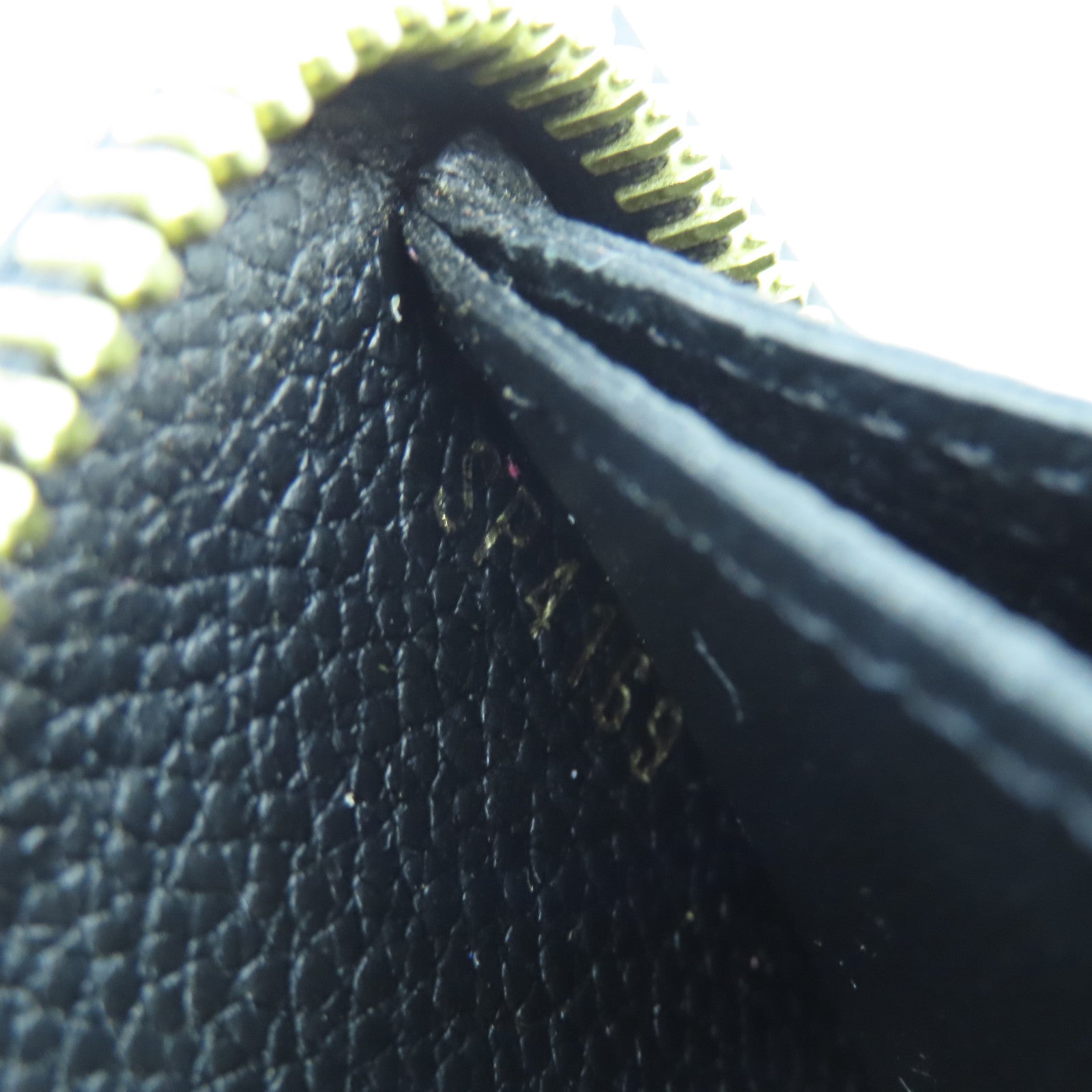 LOUIS VUITTON Monogram Empreinte Zipper Long Wallet金扣長錢包黑色