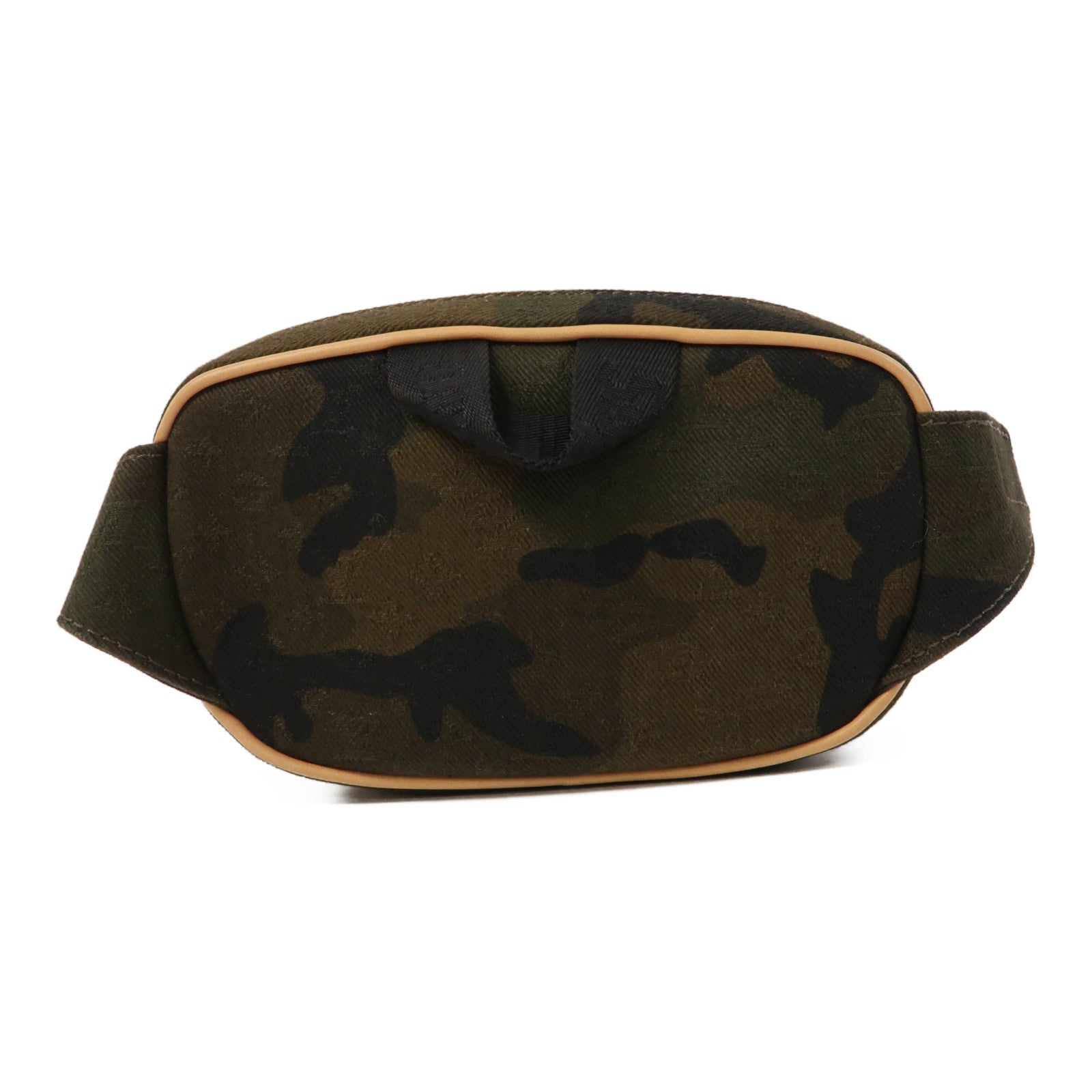 LOUIS VUITTON 帆布Supreme Camouflage Body Bag金扣肩背袋綠色