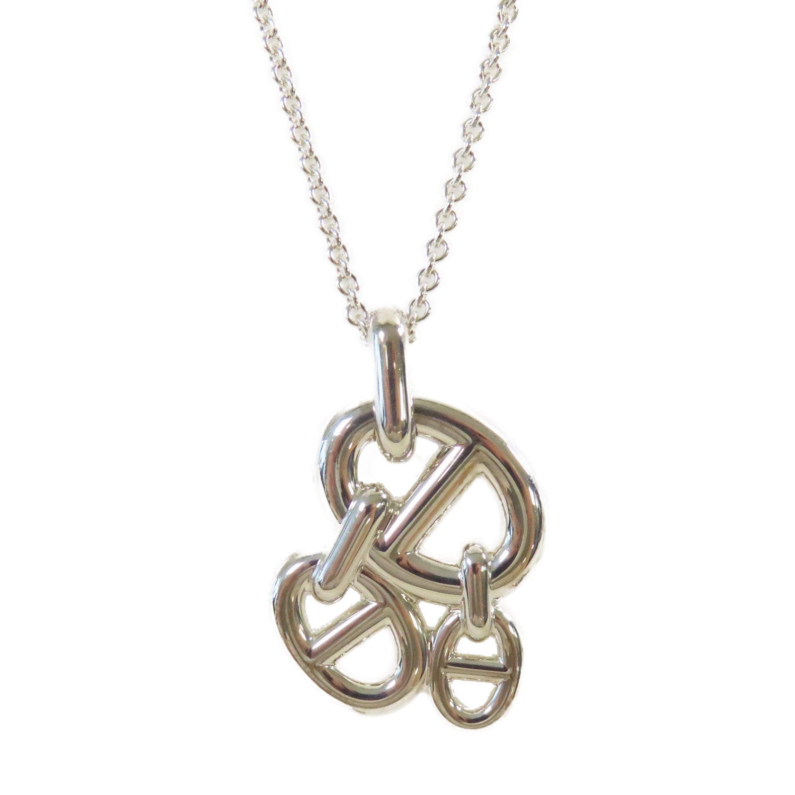 HERMES 925純銀Chaine d'ancre Necklace項鏈