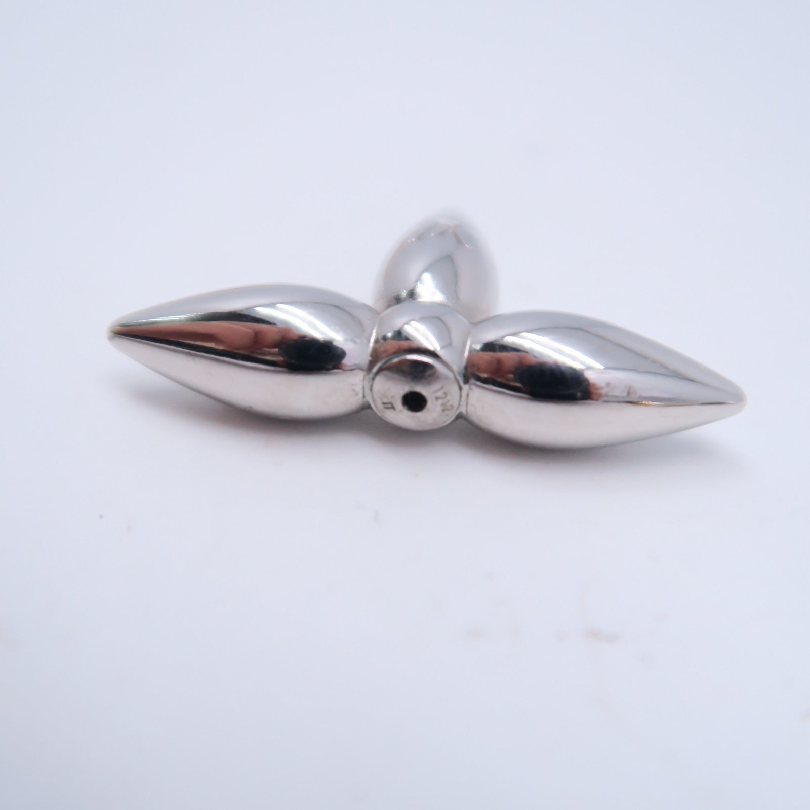 LOUIS VUITTON 金屬Louisette Stud Earrings銀色/金色