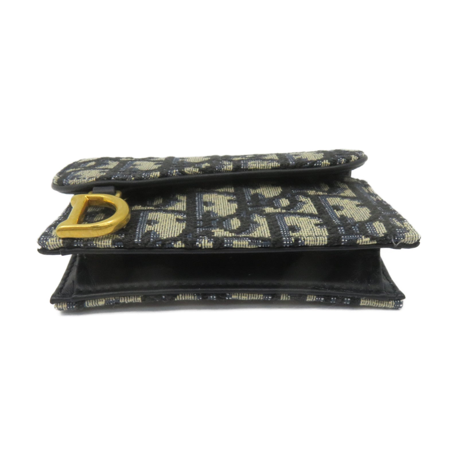 Dior 帆布Card Holder卡套寶藍色