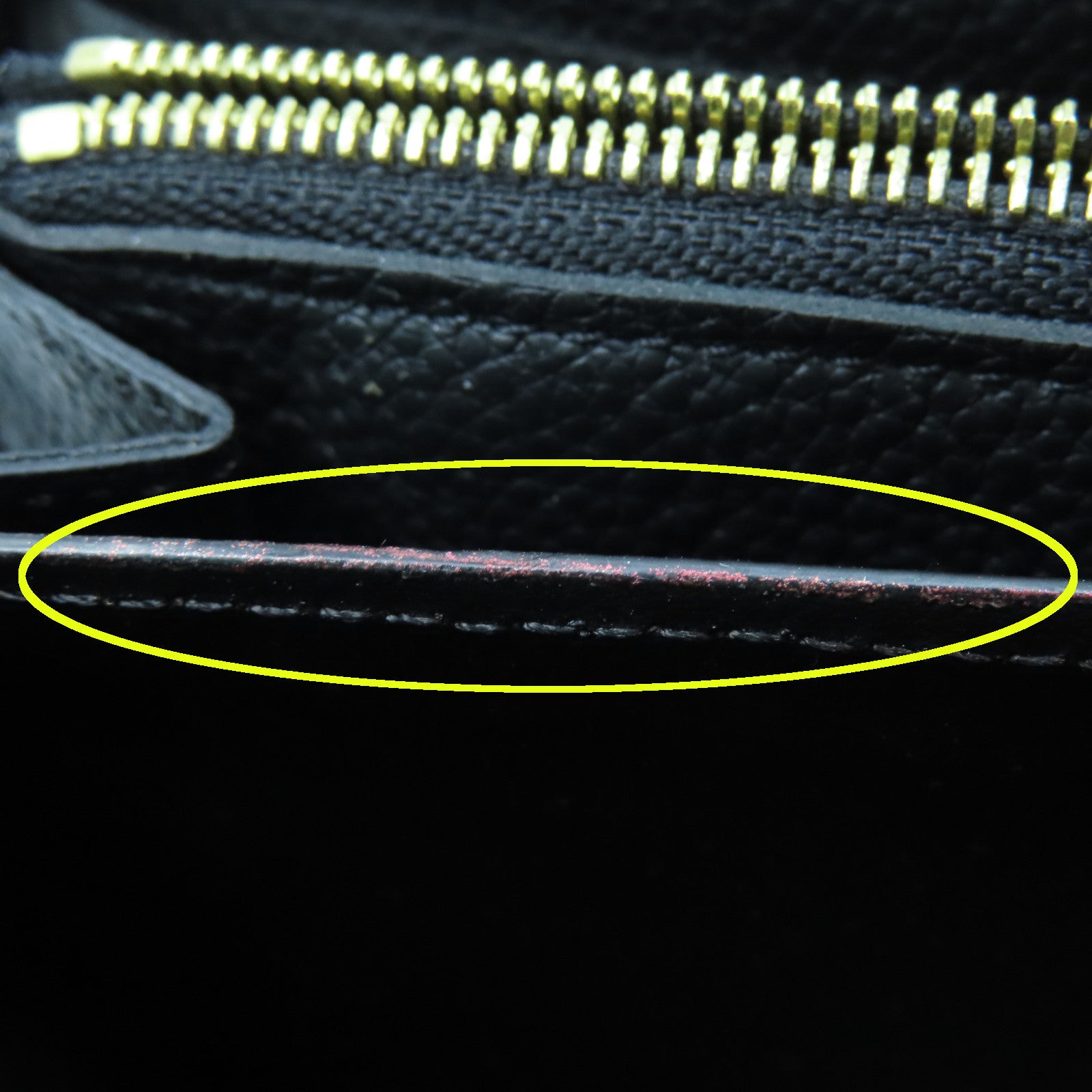 LOUIS VUITTON Monogram Empreinte Zipper Long Wallet金扣長錢包黑色